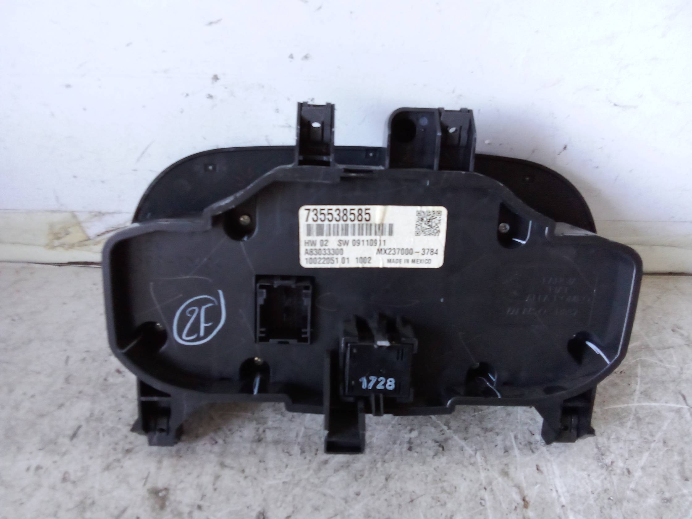 Blocco comando climatizzazione Blocco comando climatizzazione