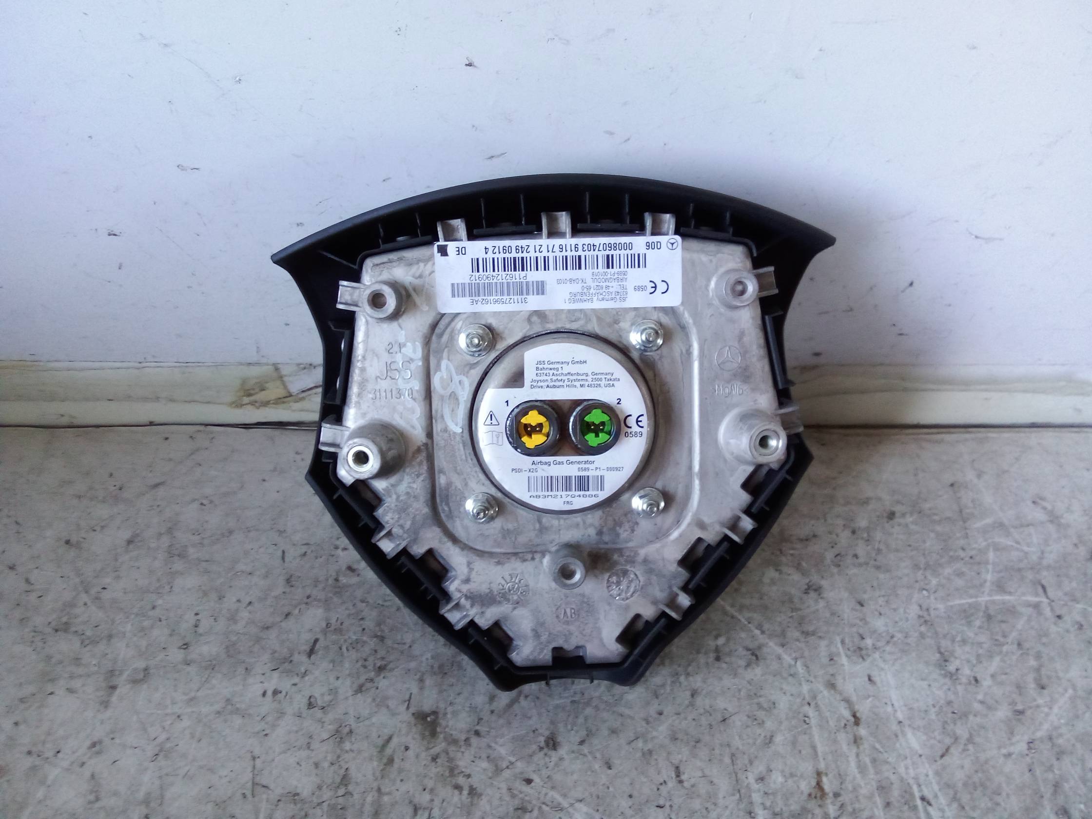 Dispositivo airbag lato guida