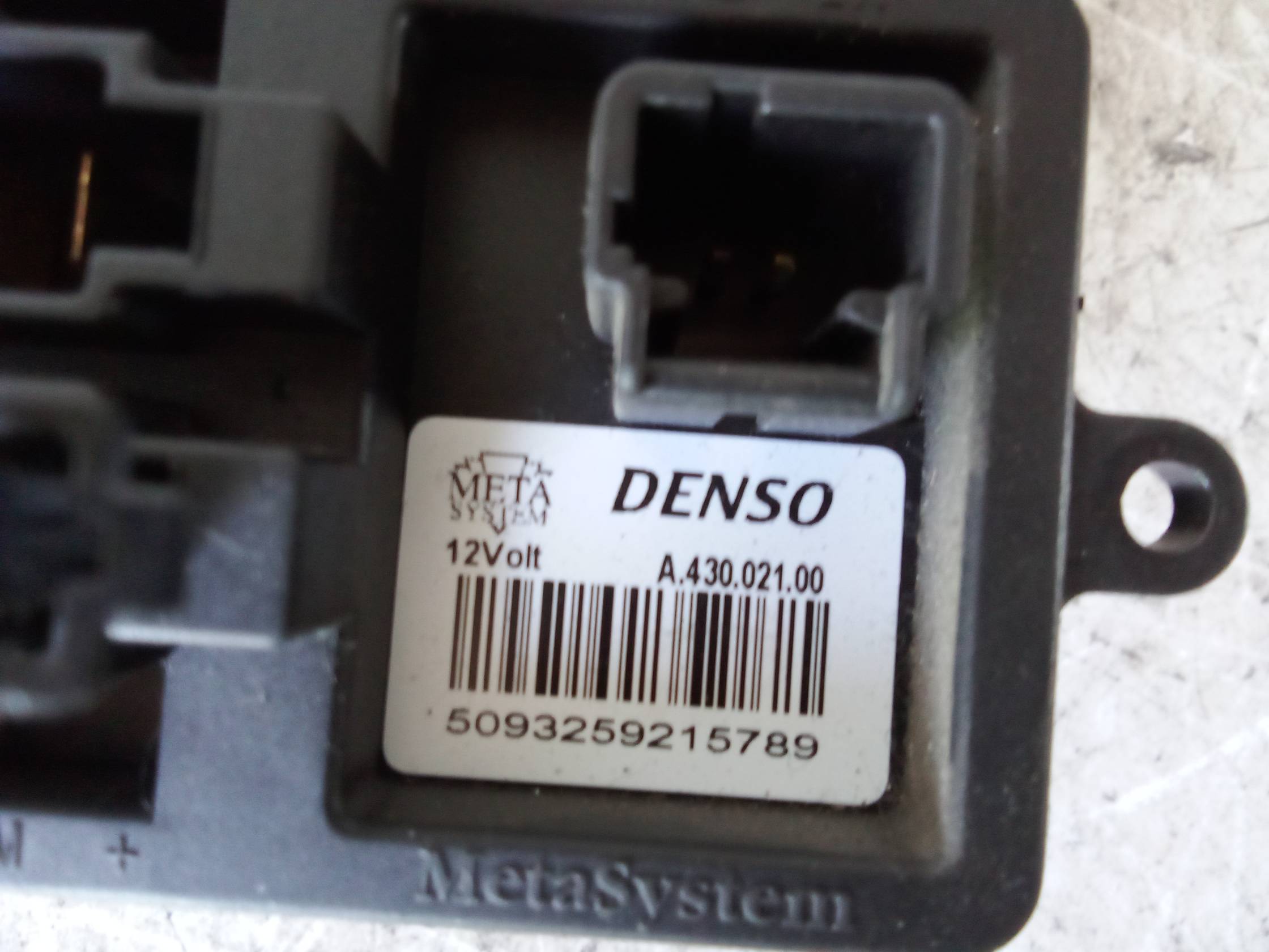 Resistenza motorino ventilazione abitacolo