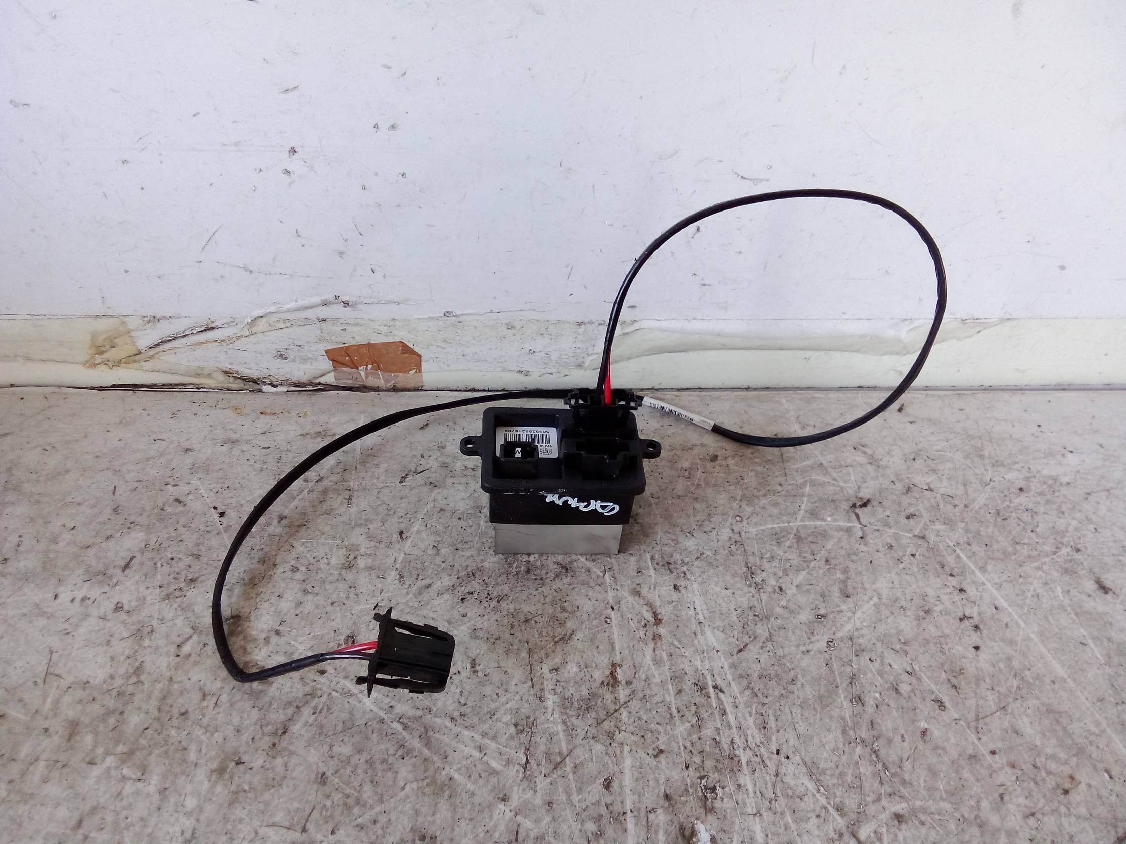 Resistenza motorino ventilazione abitacolo