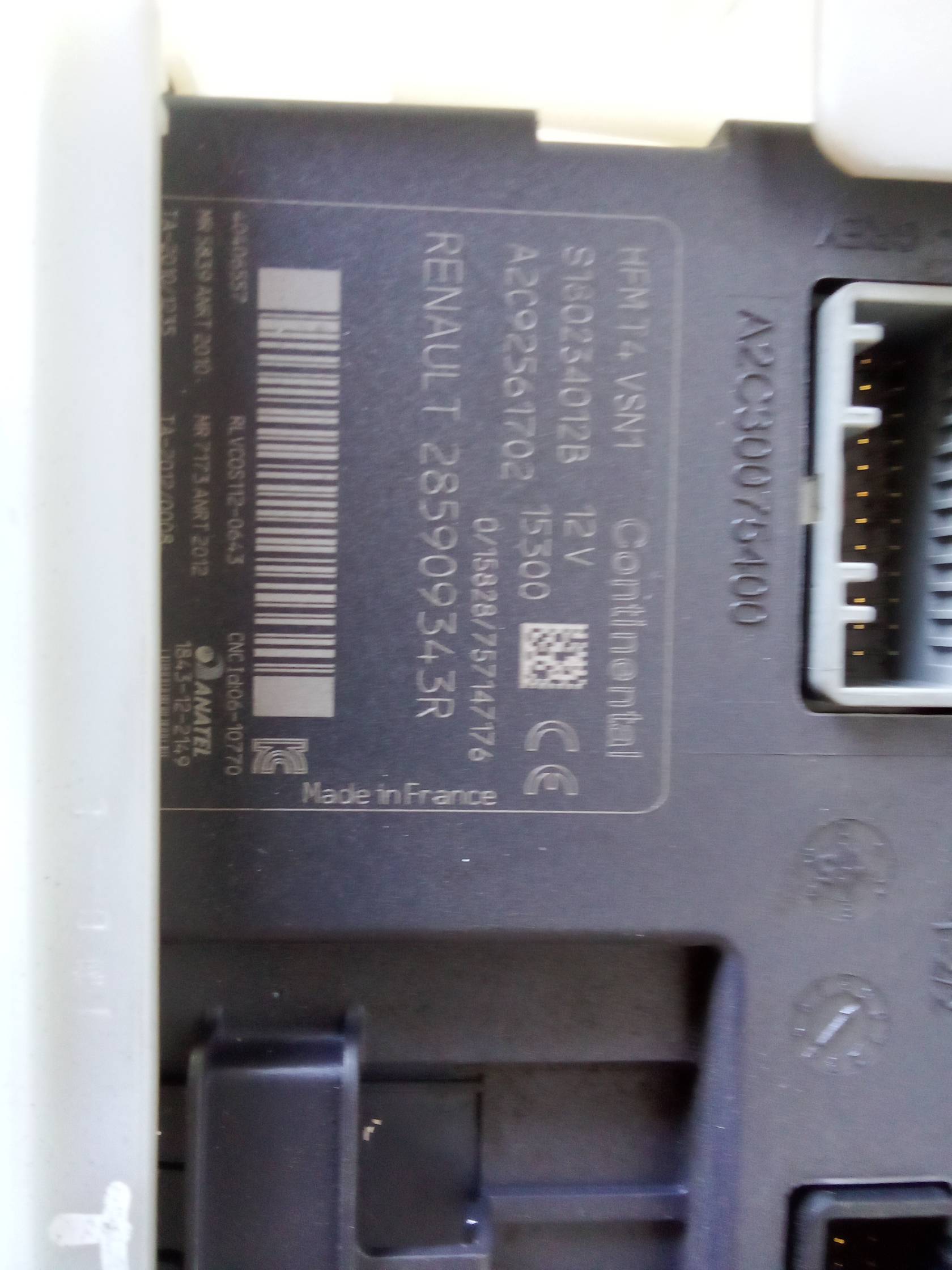 Centralina iniezione