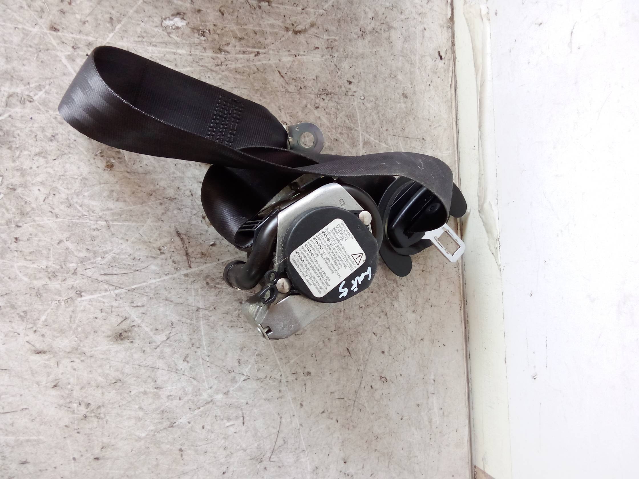 Cintura di sicurezza ant. sx.