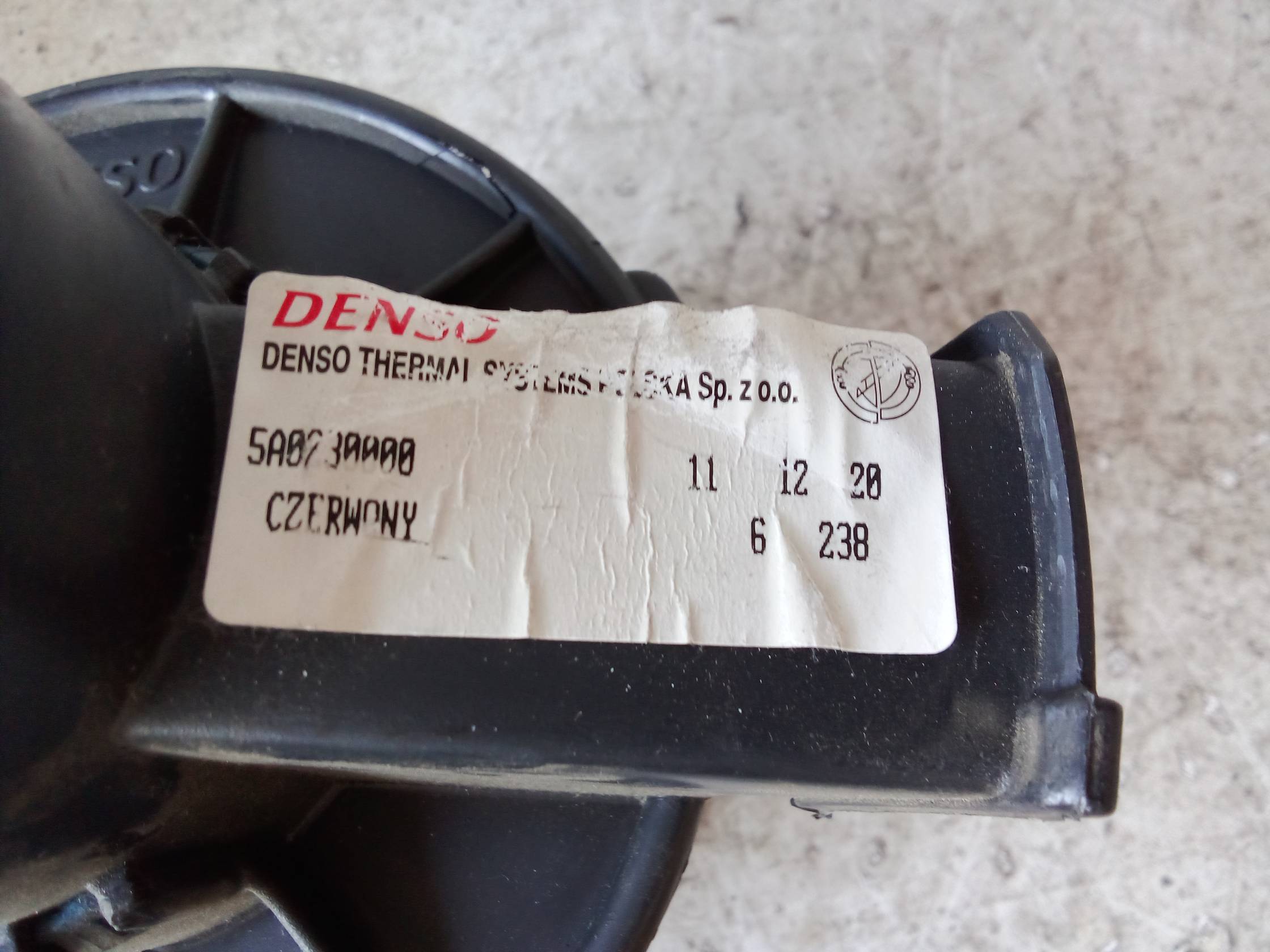 Motorino ventilazione abitacolo