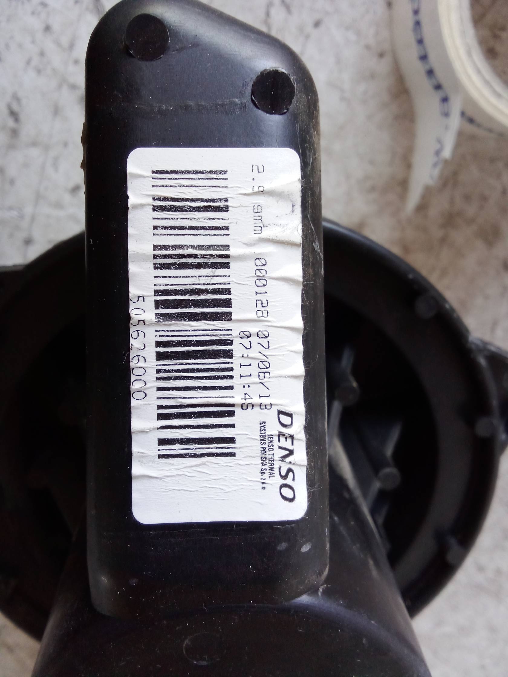 Motorino ventilazione abitacolo