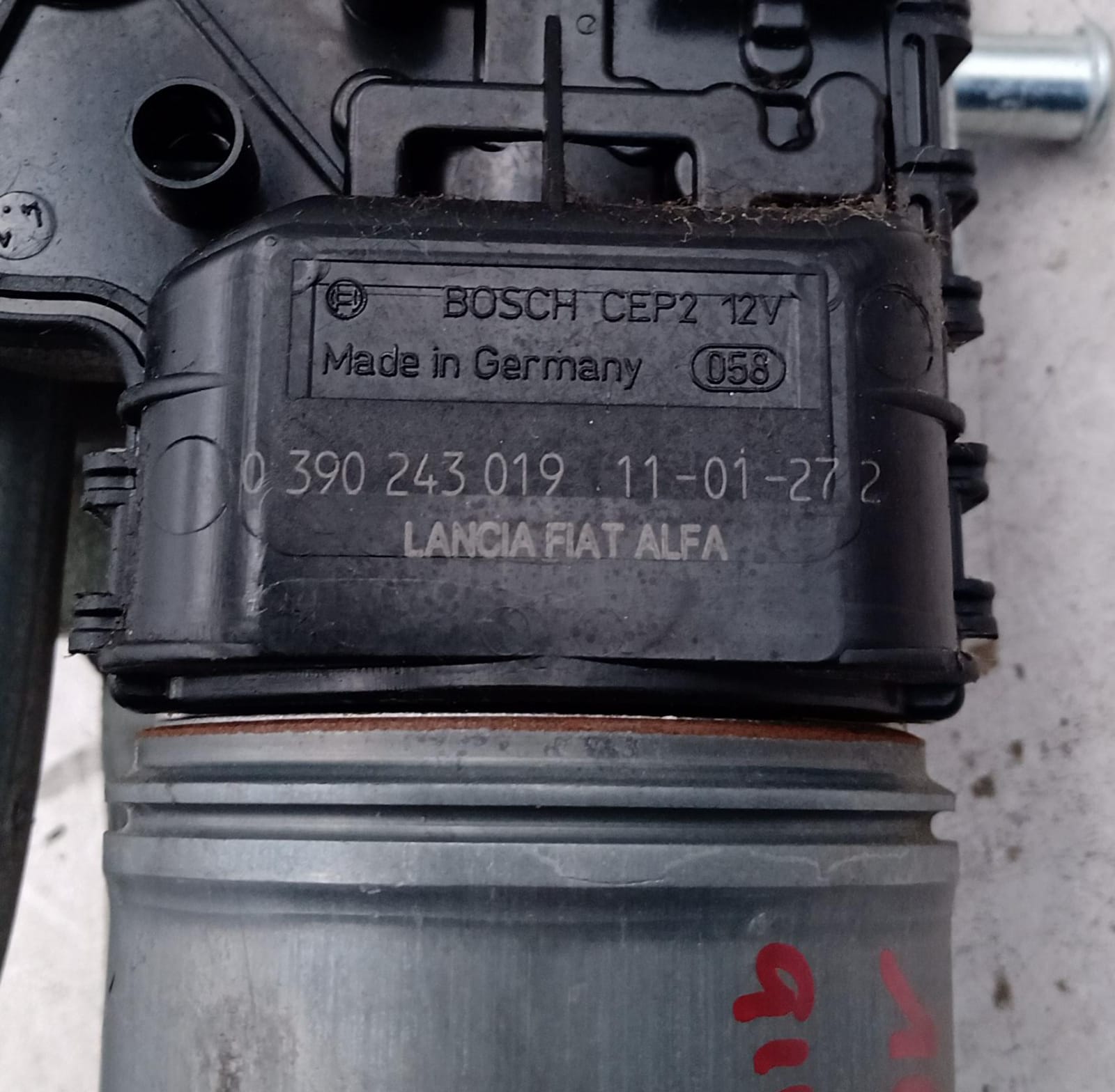 Motorino tergicristalli