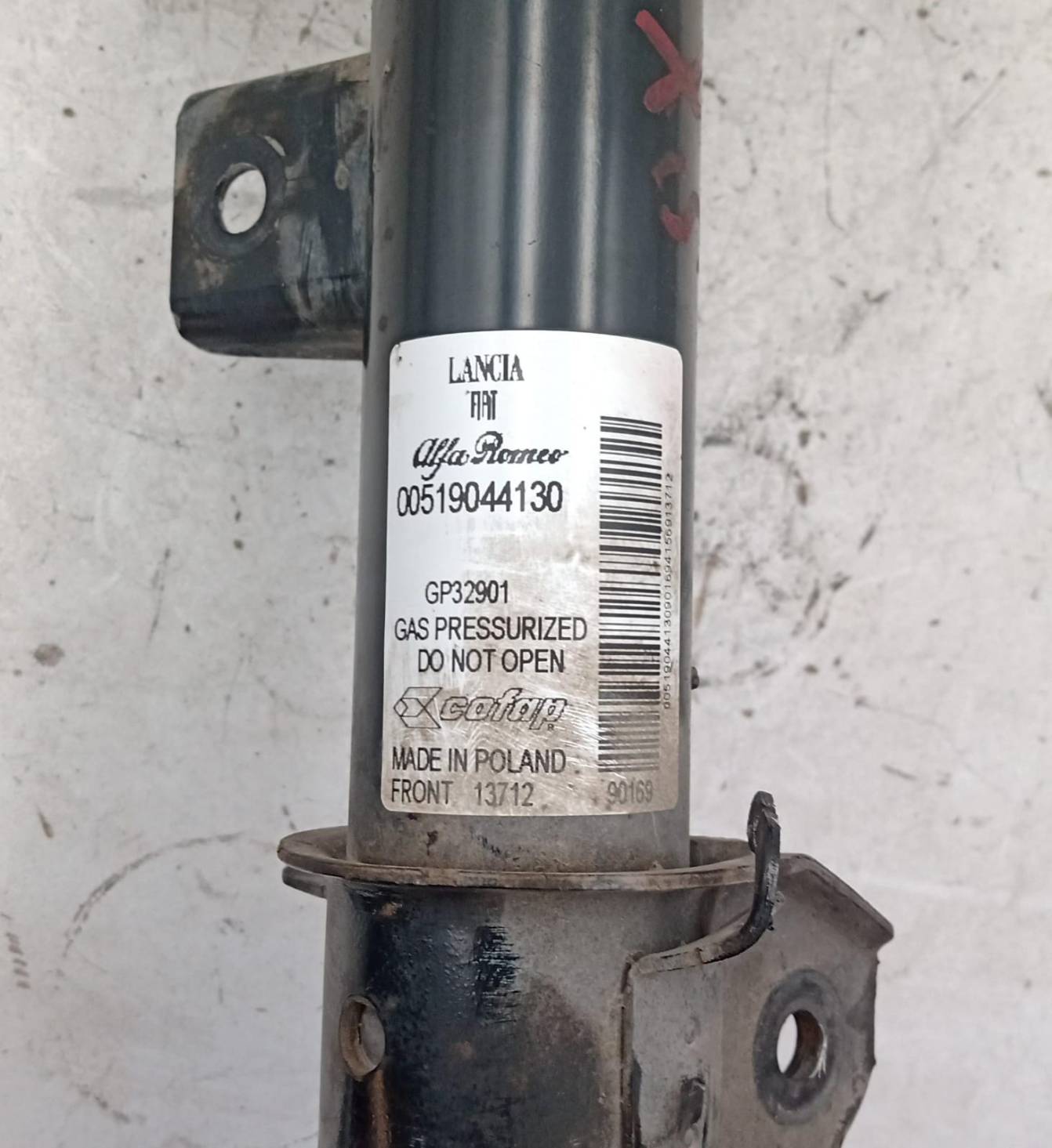 Ammortizzatore ant. sx.