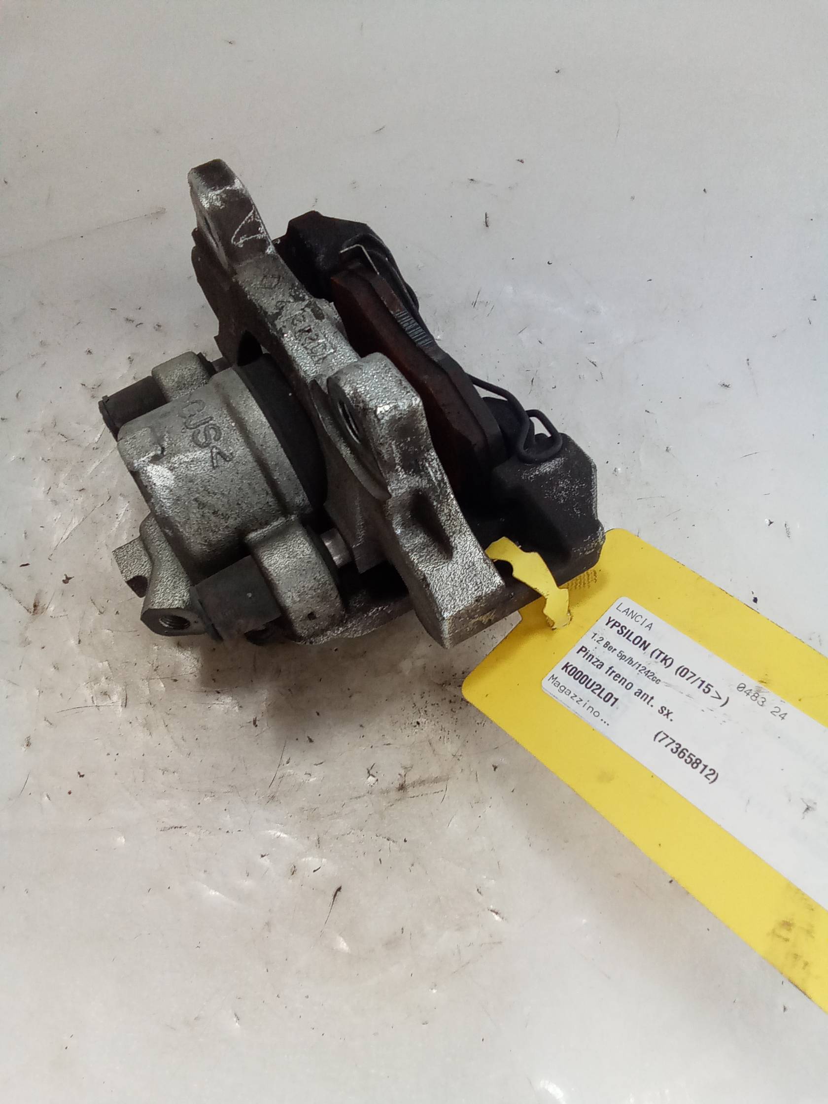 Pinza freno ant. sx. Pinza freno ant. sx.