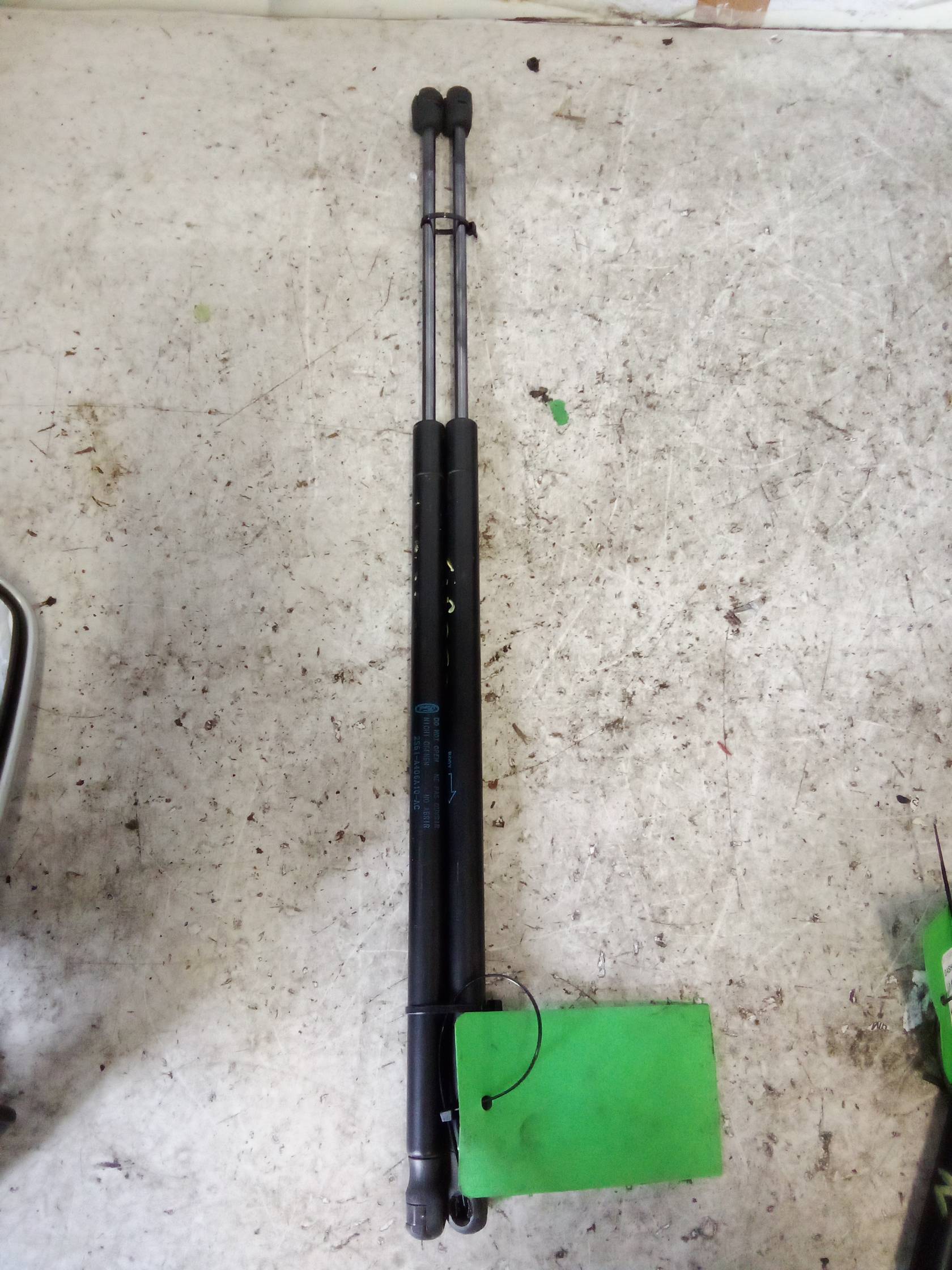 Asta ammortizzante portello post.