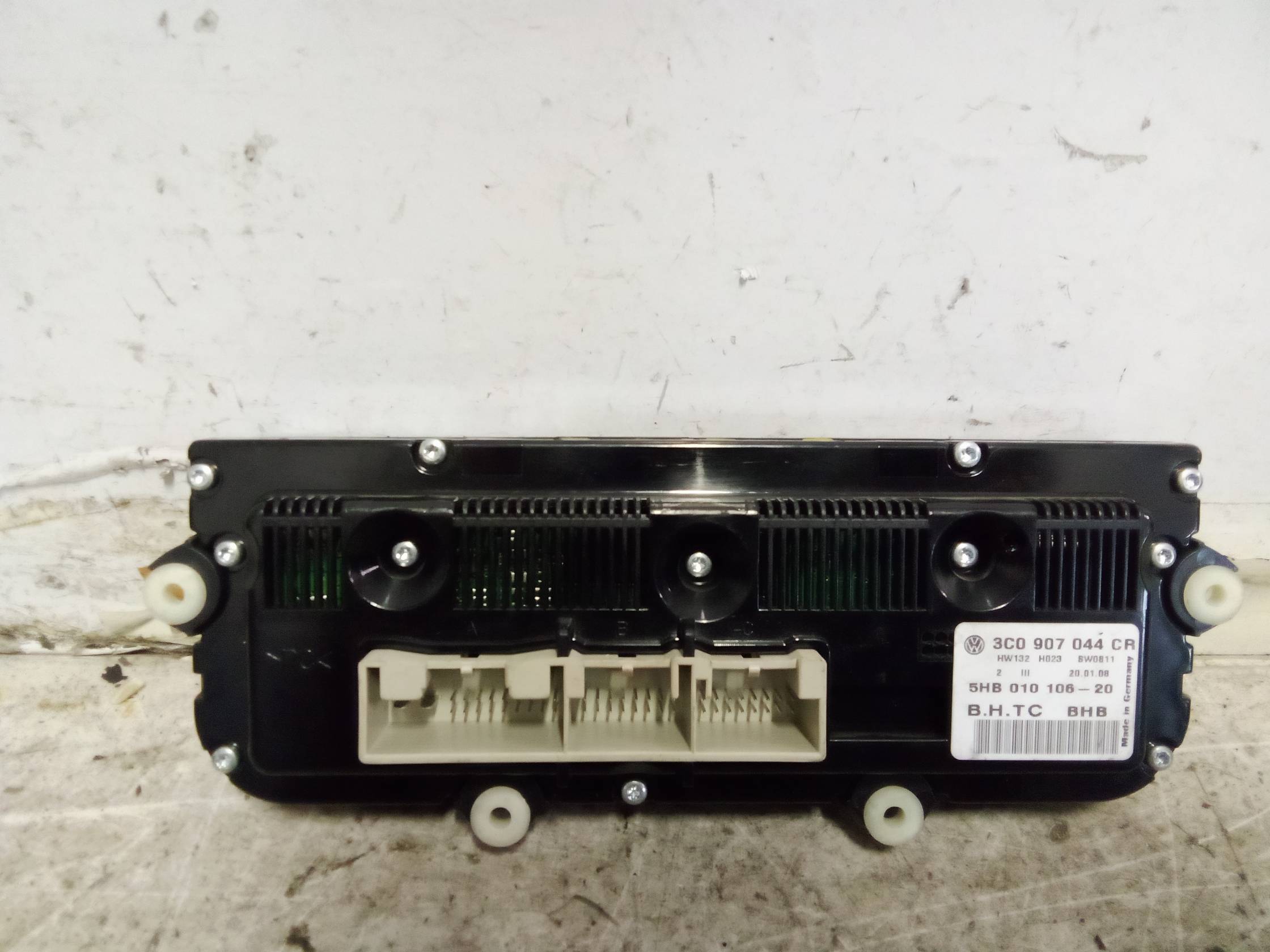 Blocco comando climatizzazione