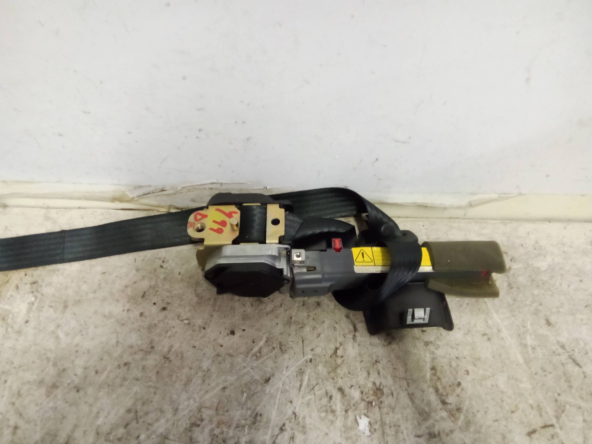 Cintura sicurezza ant. dx.