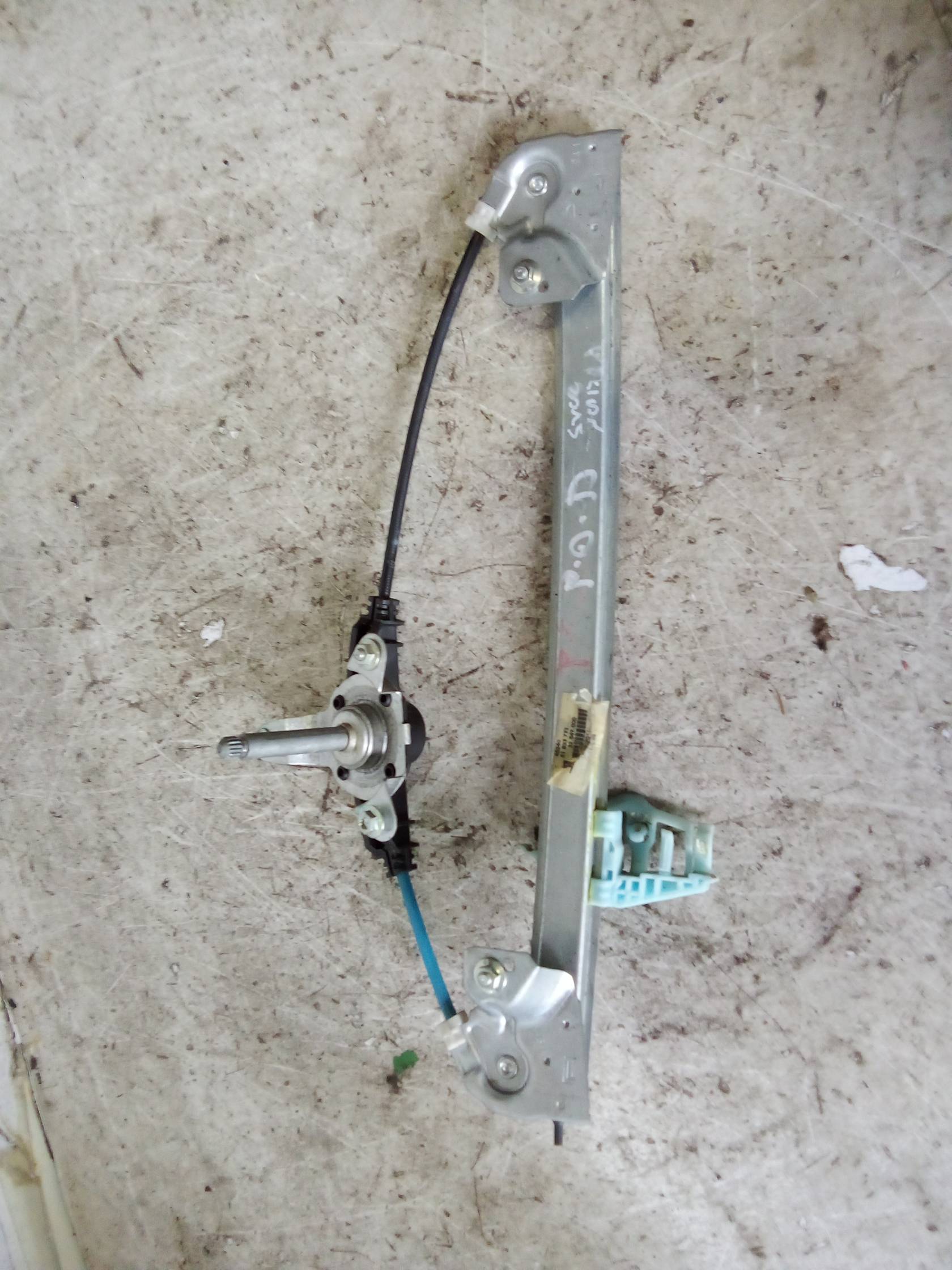 Alzacristallo porta post. dx.