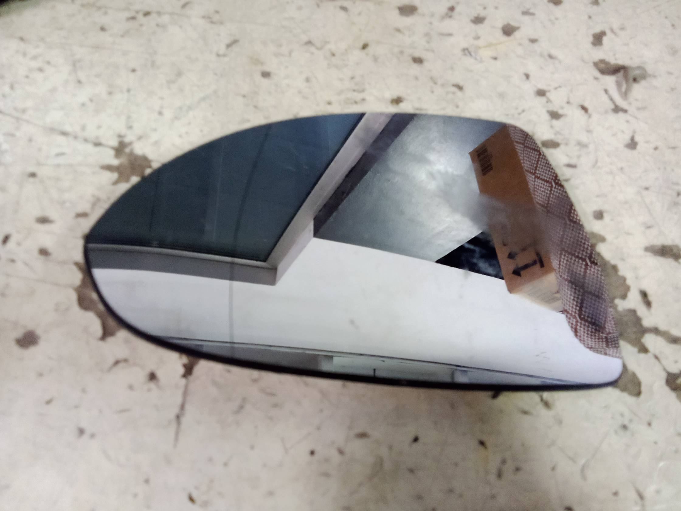 Cristallo retrovisore est. sx.