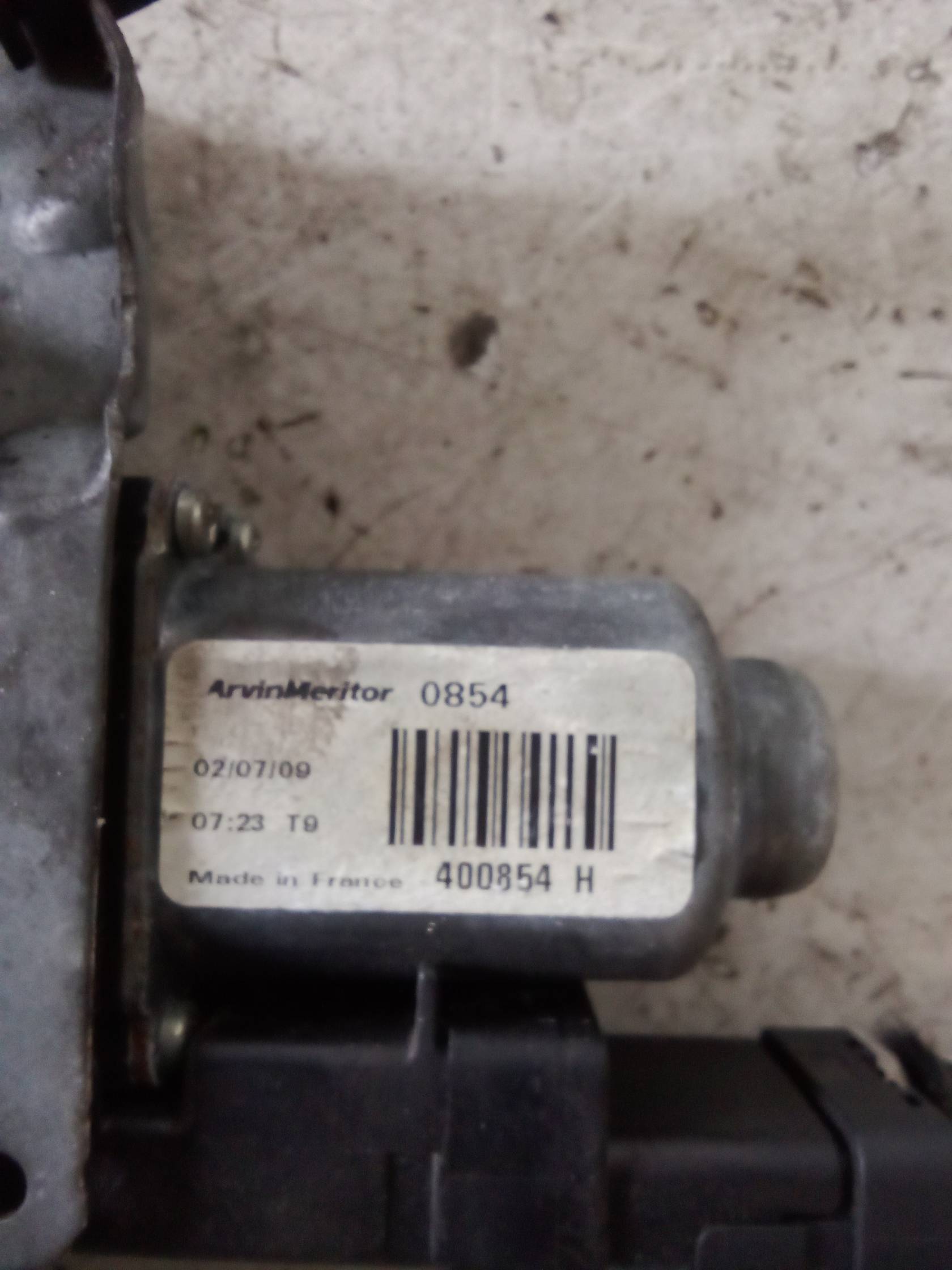 Alzacristallo elettr. porta ant. sx.