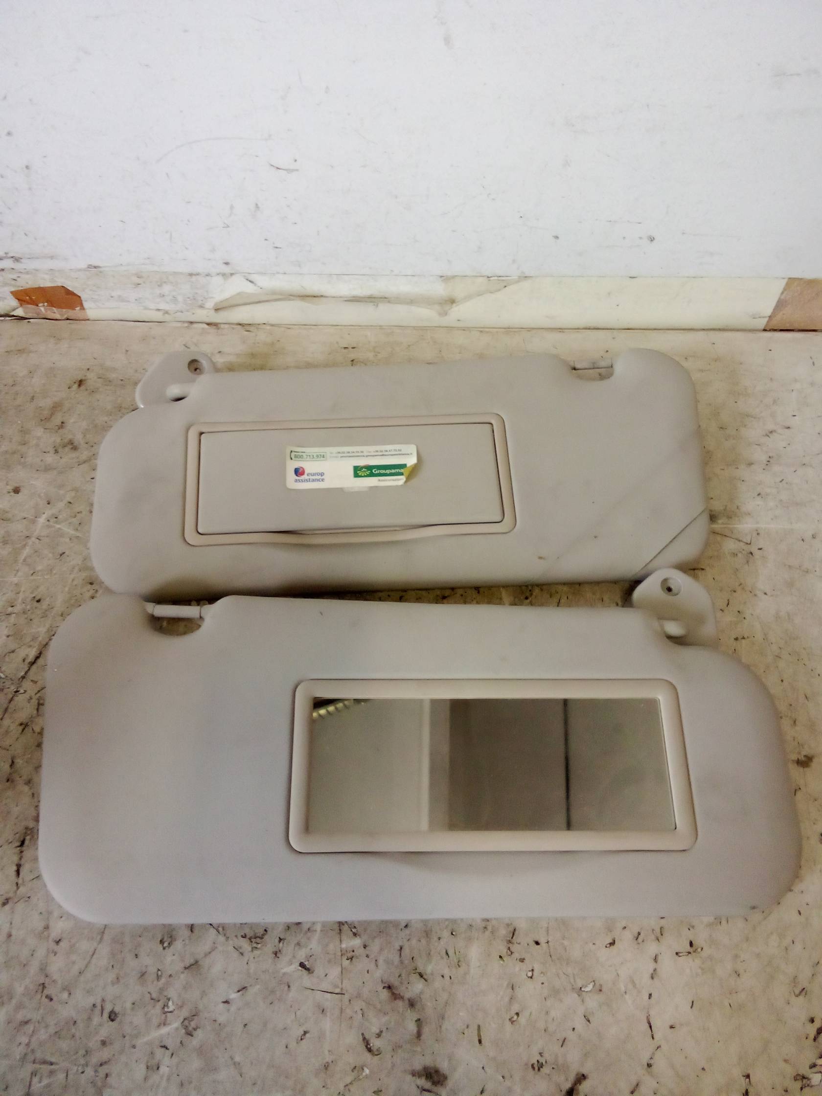 Aletta parasole parabrezza