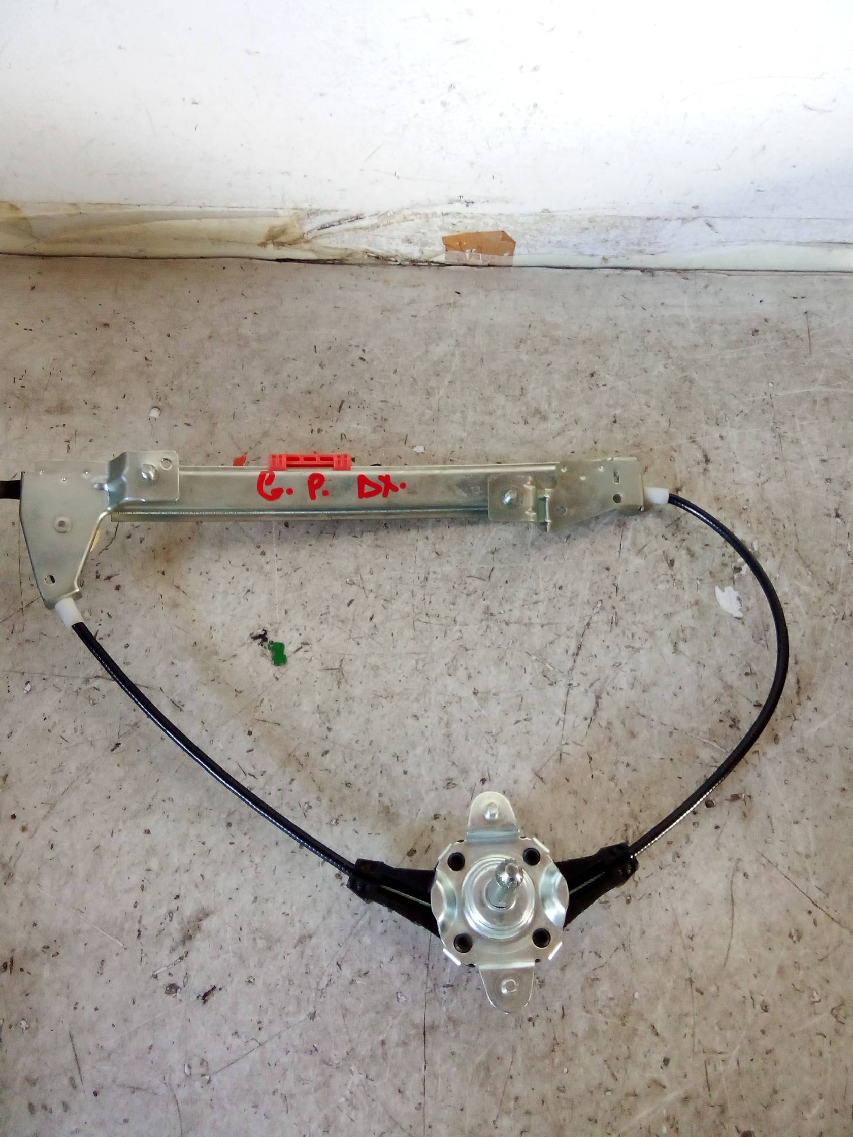 Alzacristallo porta post. dx.