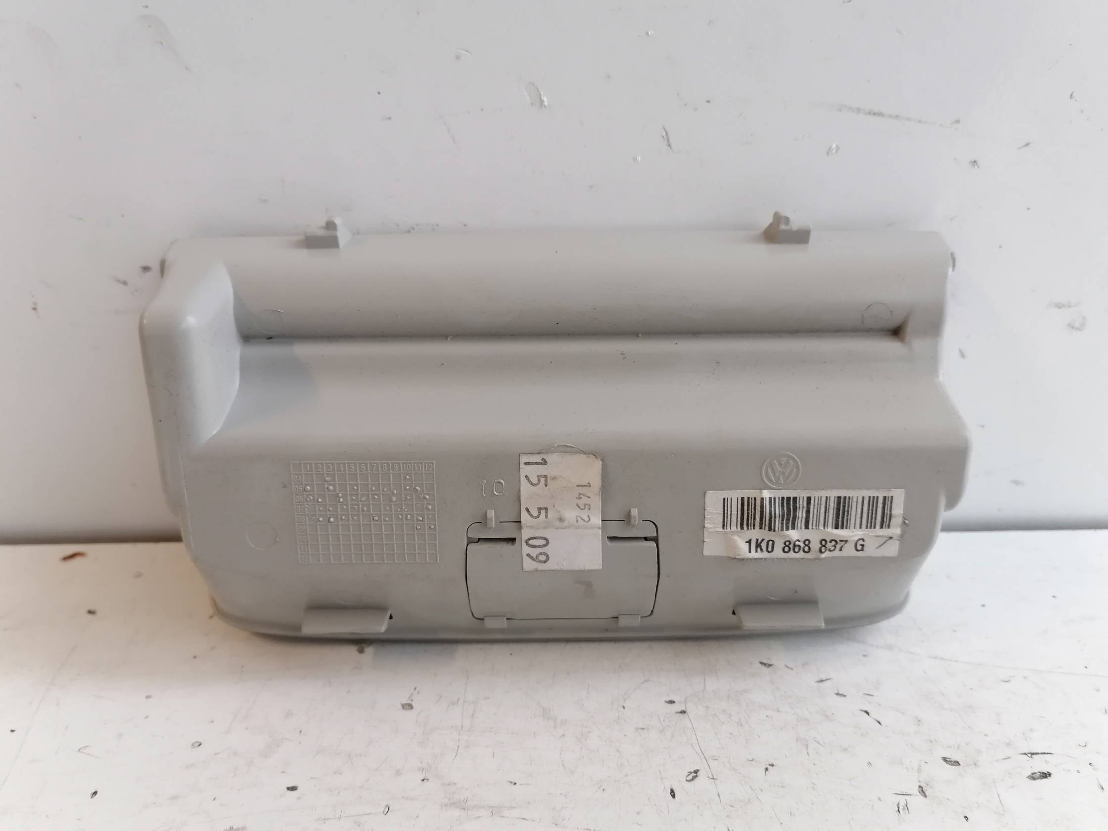 Portaoggetti consolle tetto