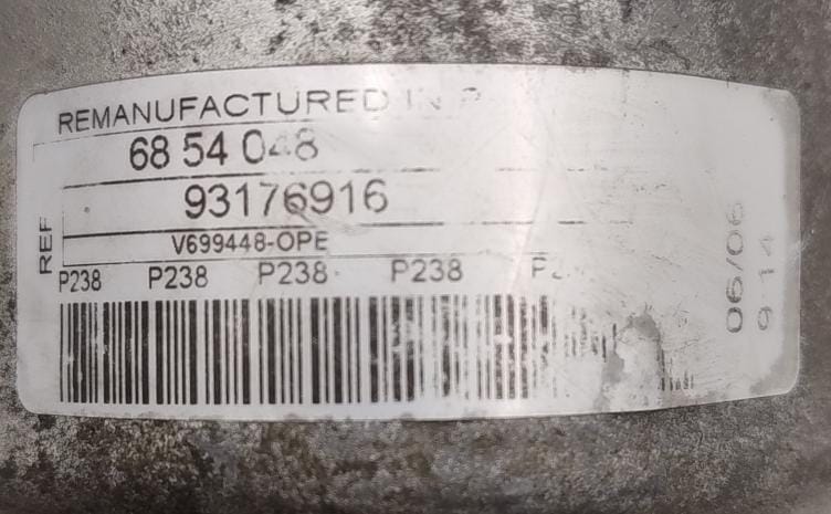 Compressore aria condizionata