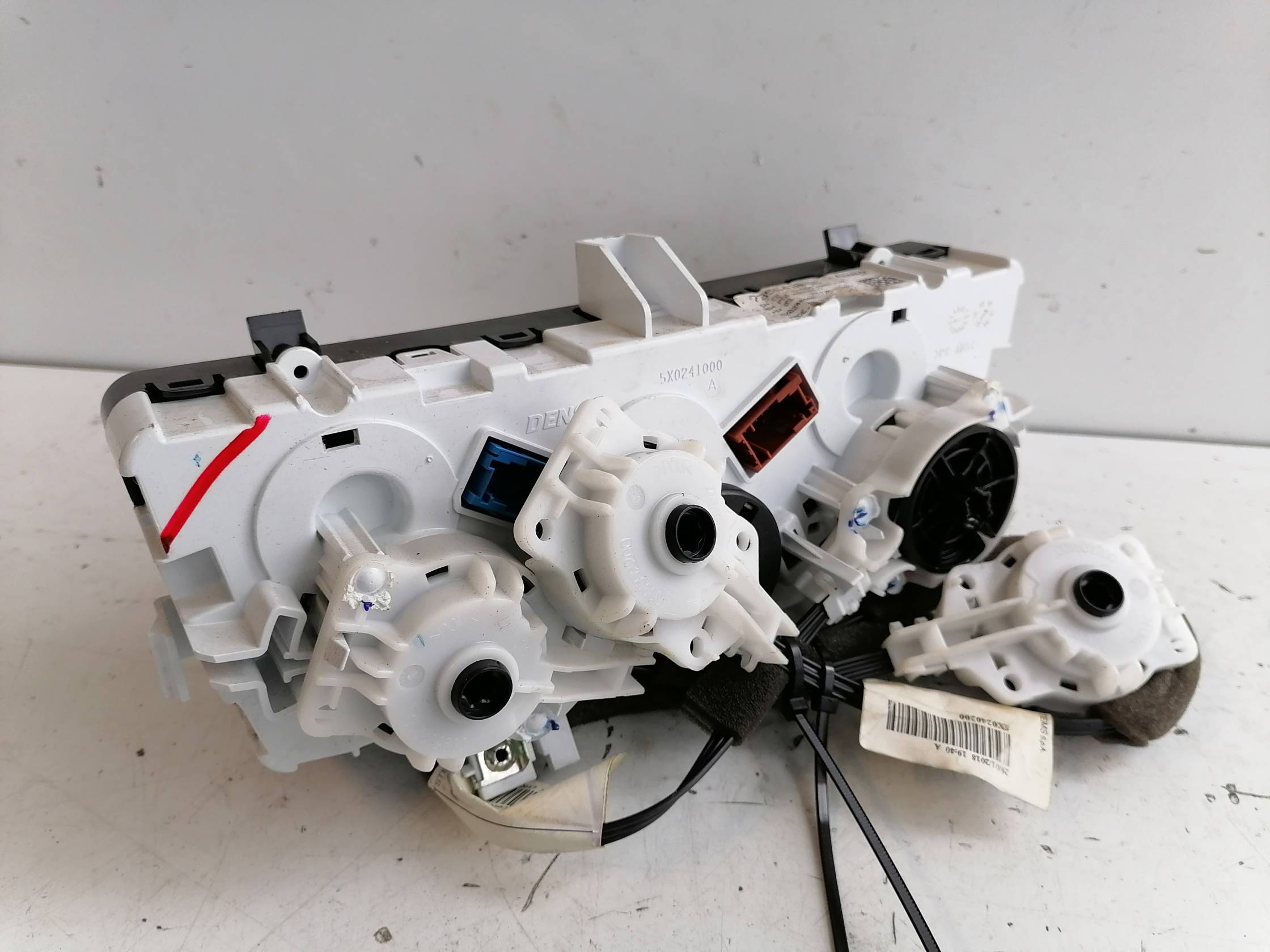 Blocco comando climatizzazione