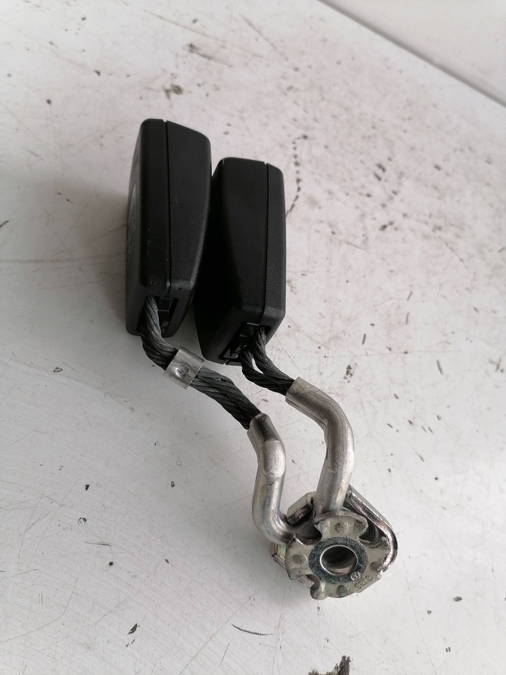 Aggancio cintura di sicurezza post.