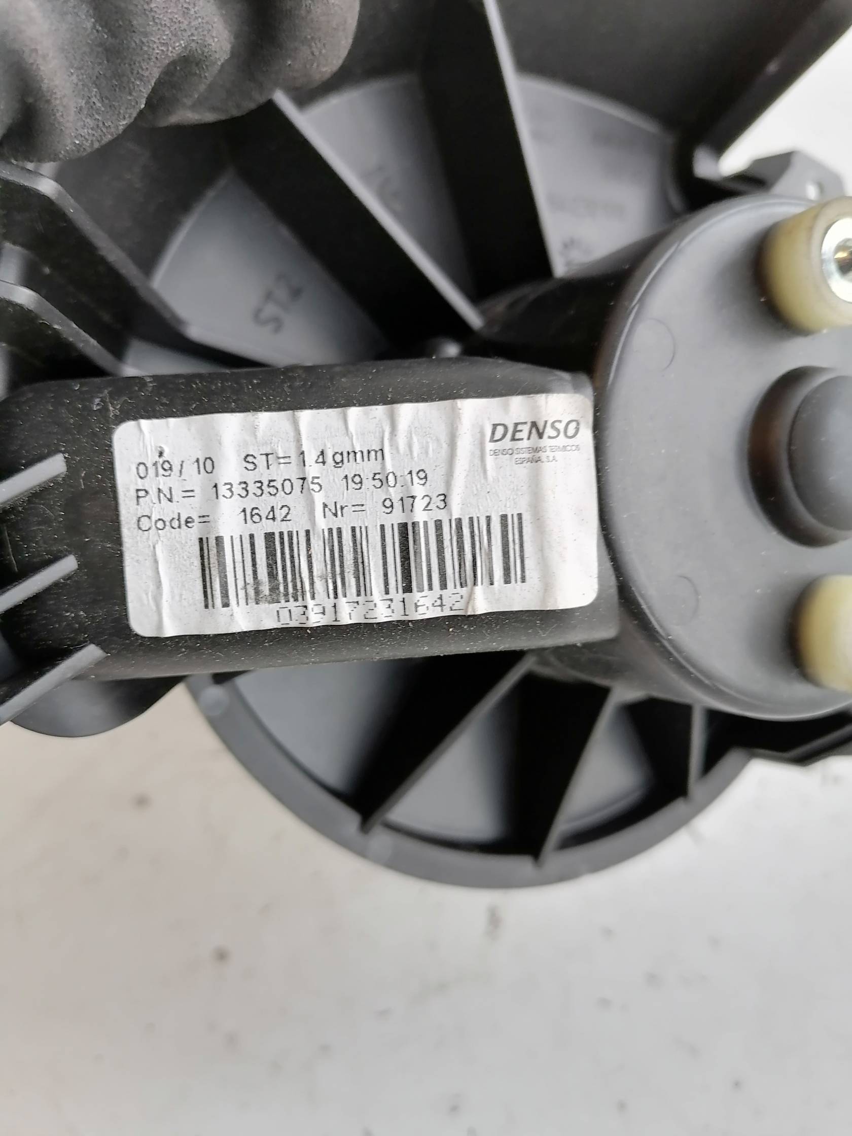 Motorino ventilazione abitacolo