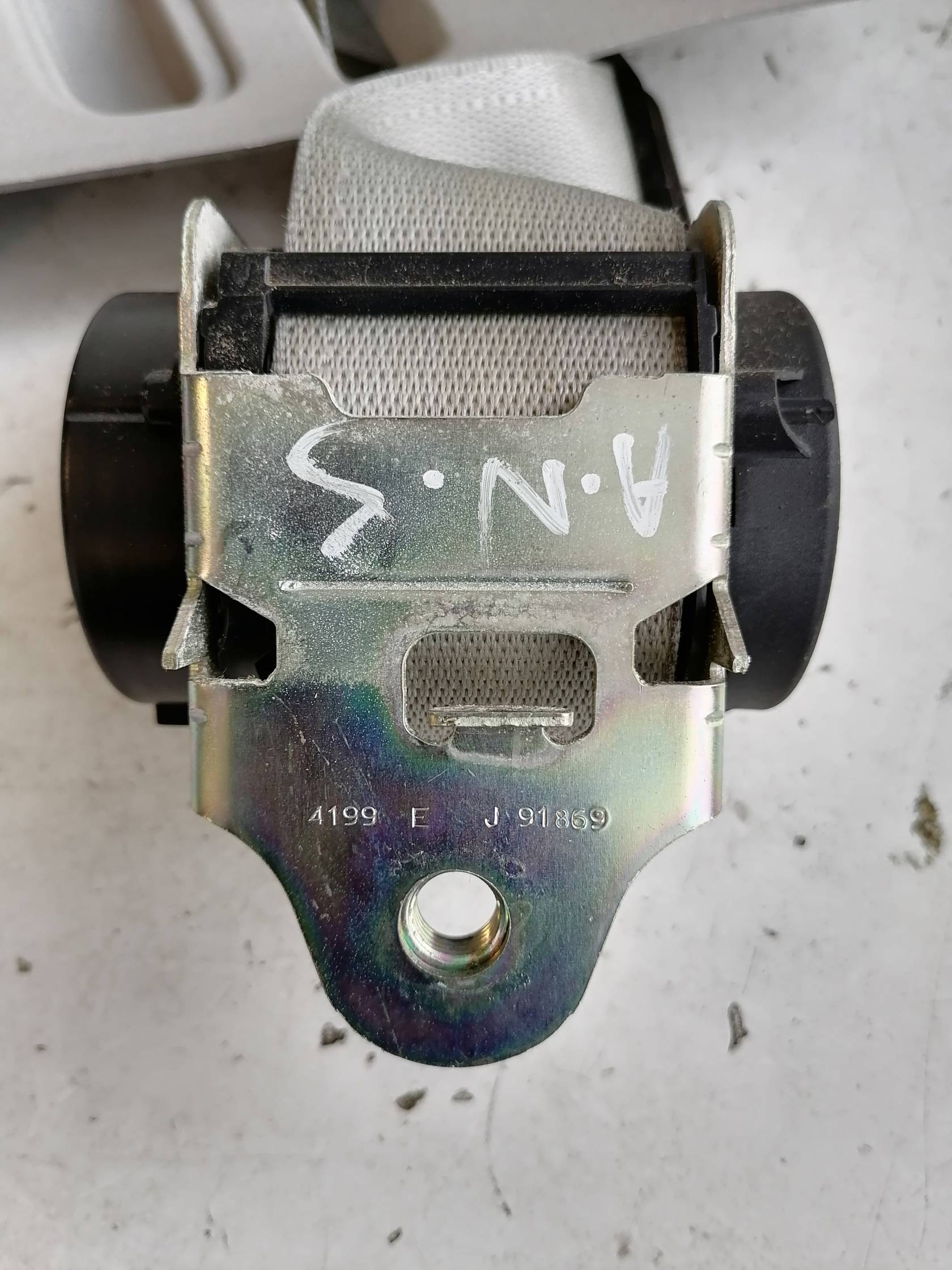 Cintura di sicurezza ant. sx.