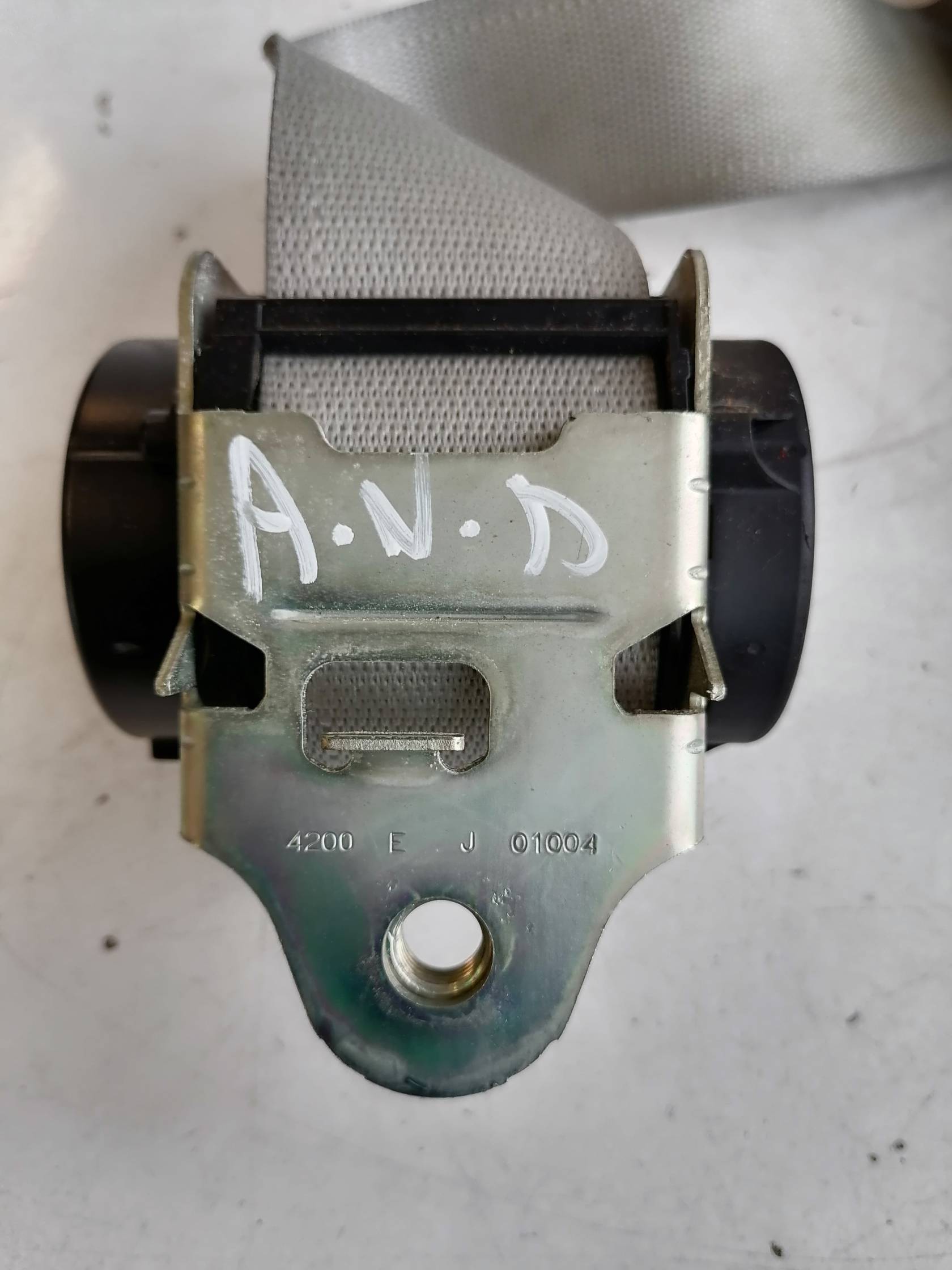 Cintura di sicurezza ant. dx.