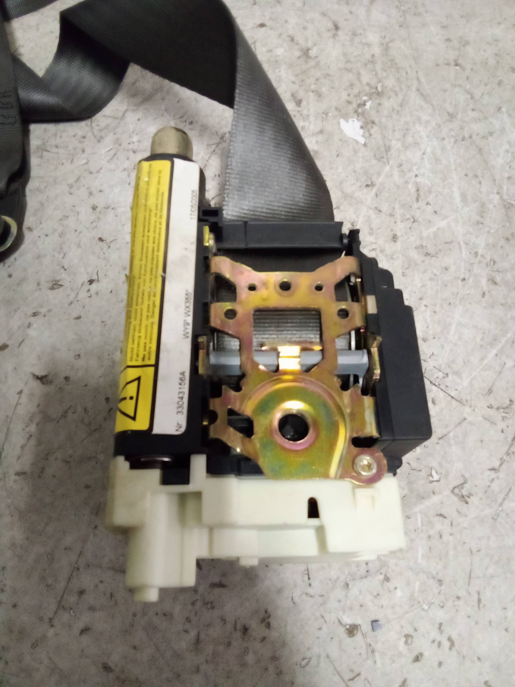 Cintura di sicurezza ant. sx.