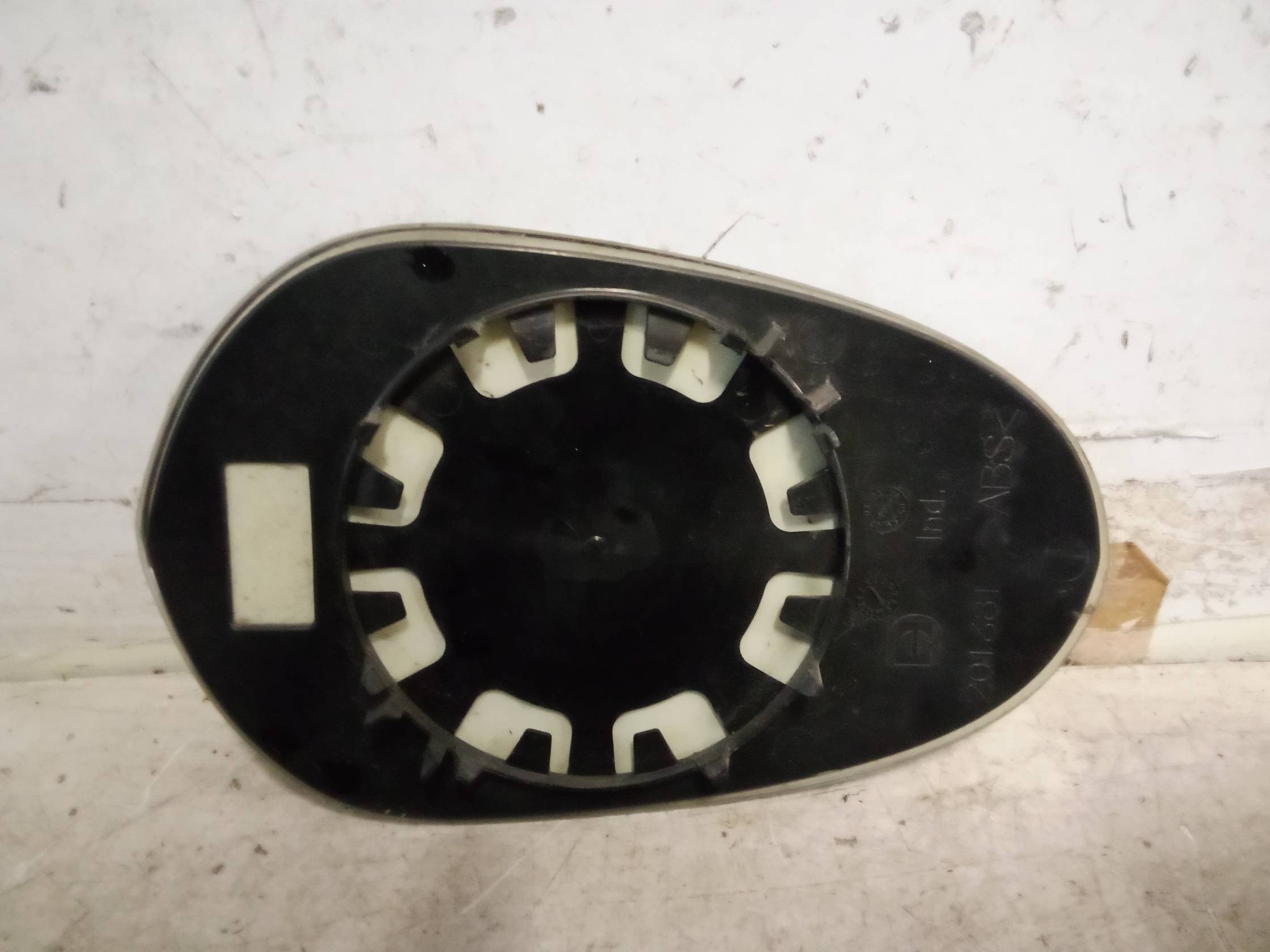 Cristallo retrovisore est. sx.