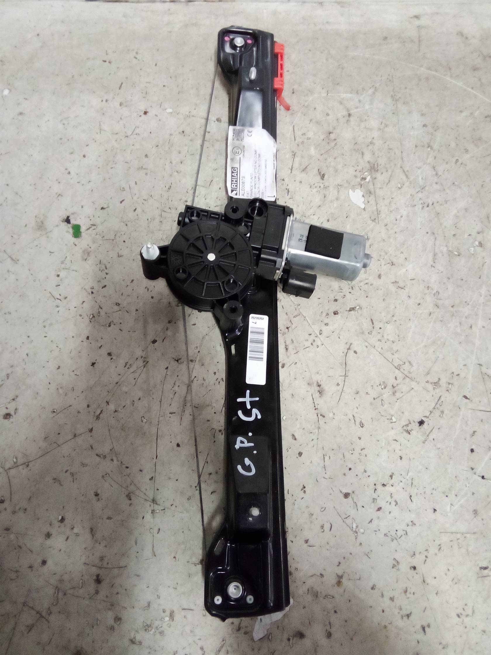 Alzacristallo elettr. porta ant. sx.