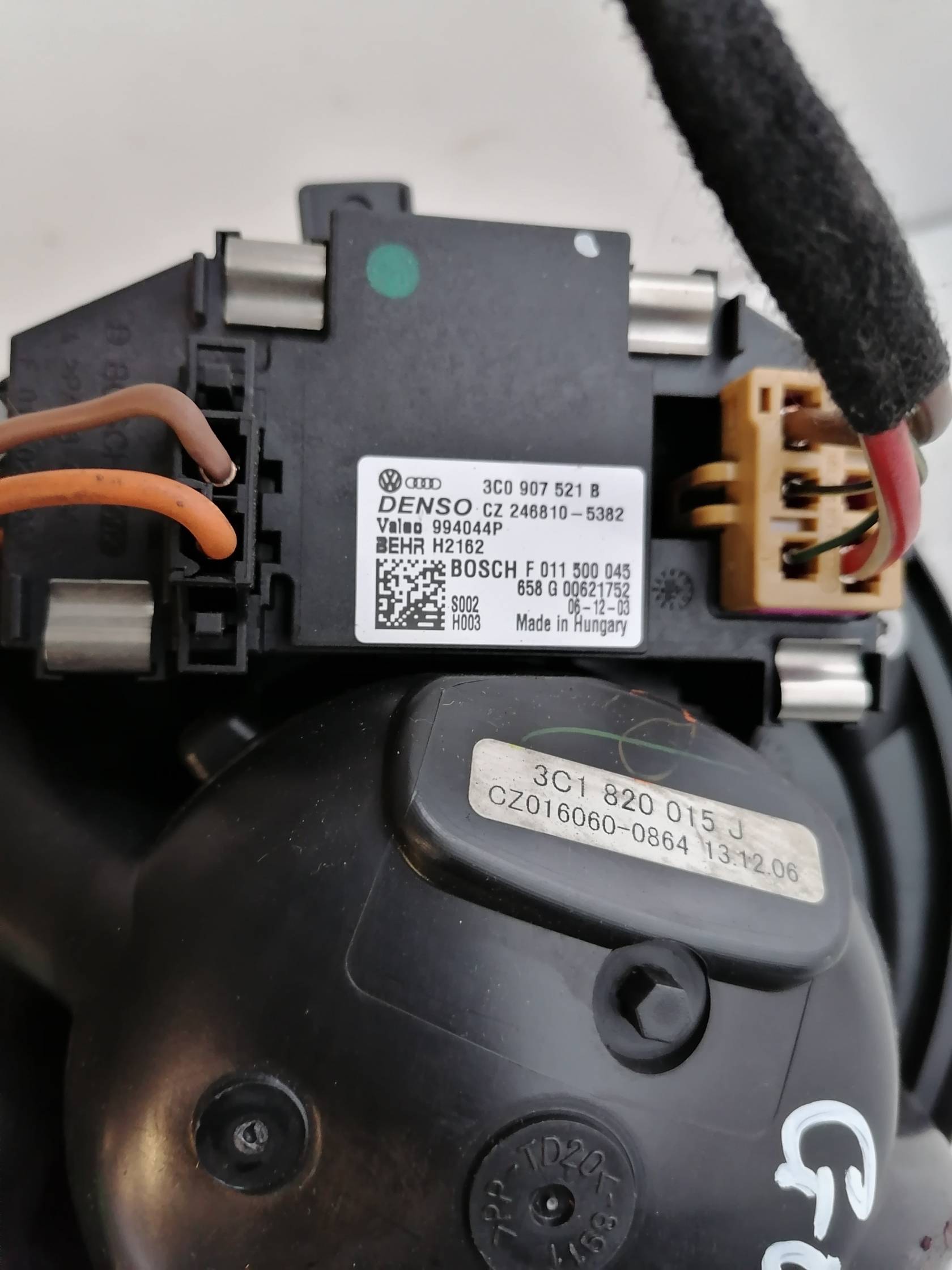 Motorino ventilazione abitacolo