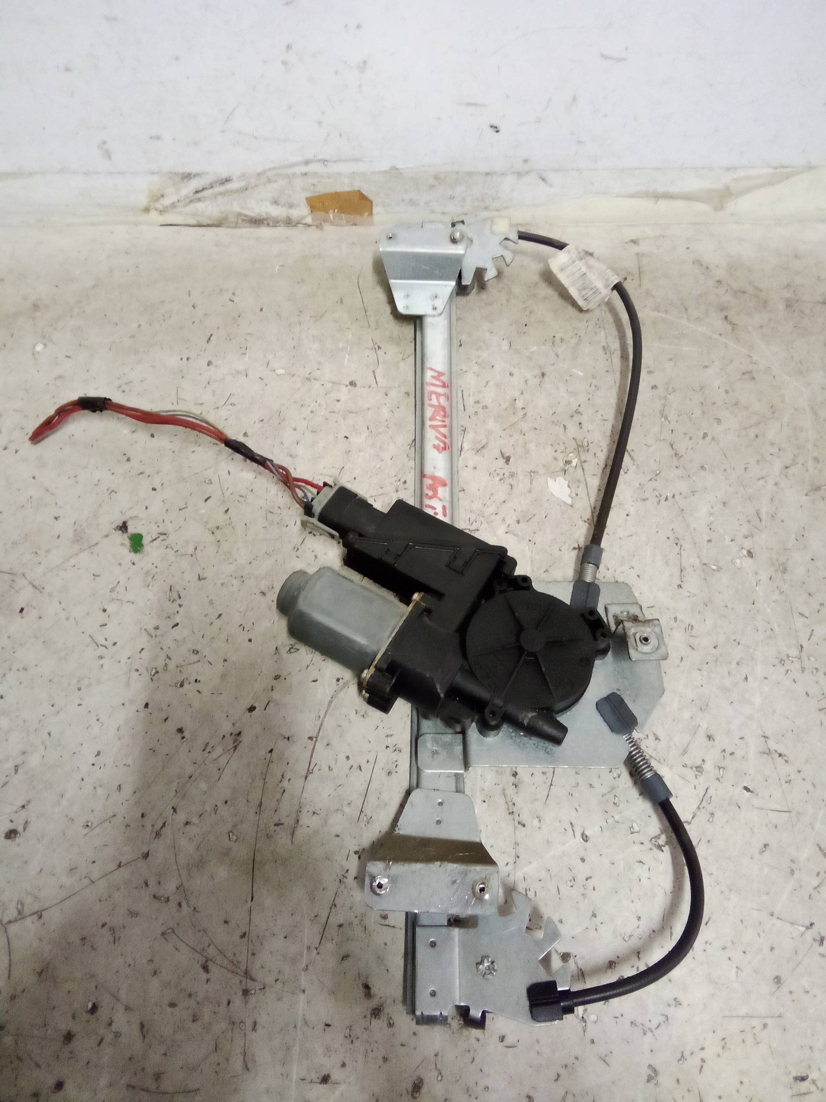 Alzacristallo elettr. porta post. sx.