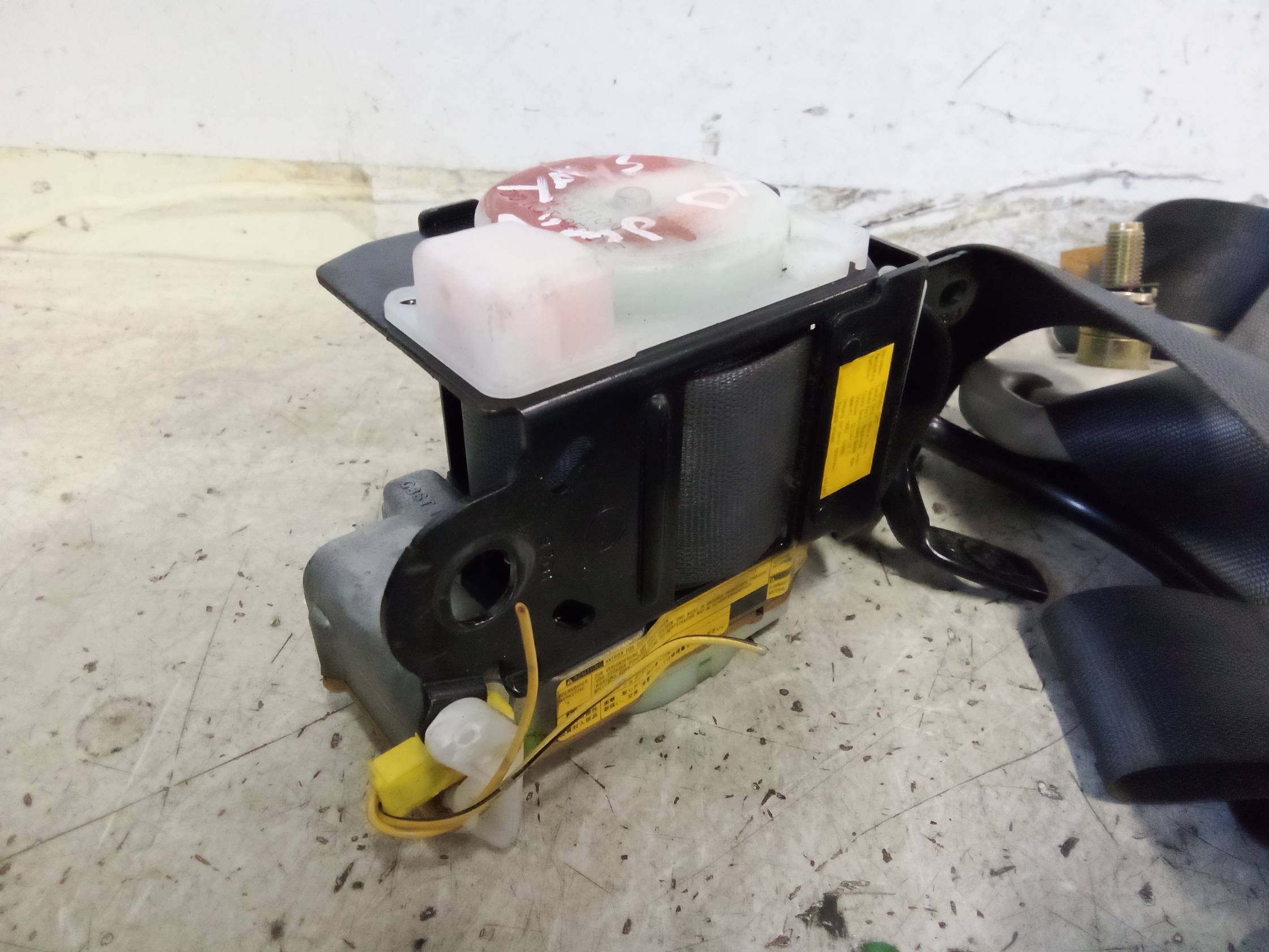 Cintura di sicurezza ant. dx.