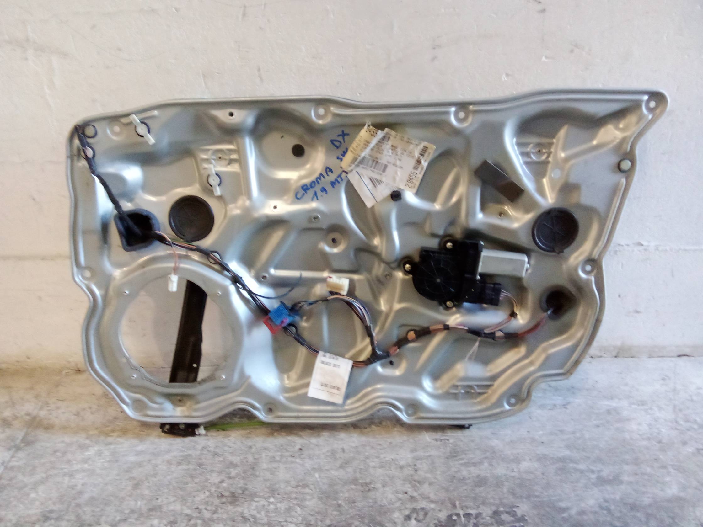 Alzacristallo elettr. porta ant. dx.