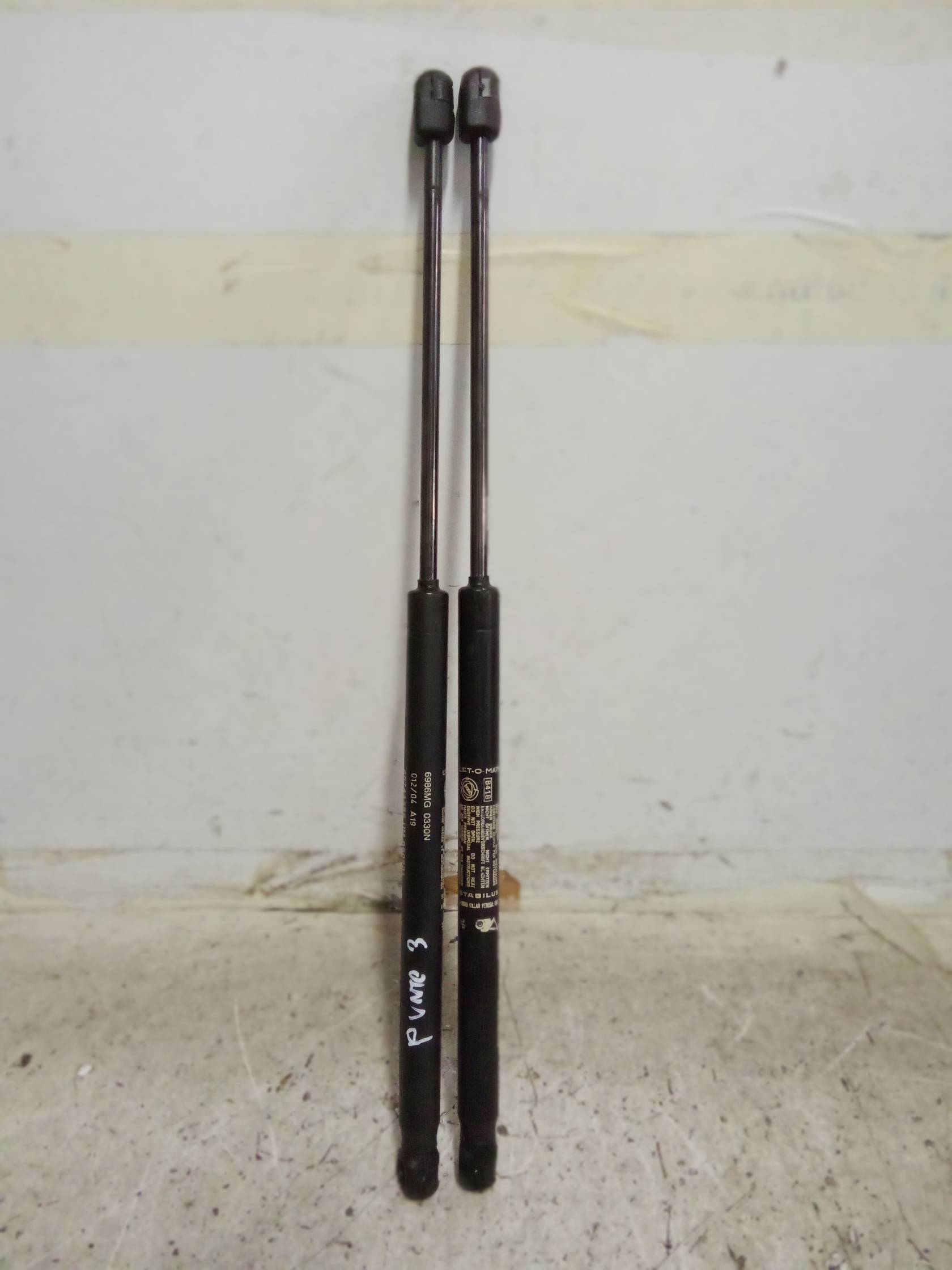 Asta ammortizzante portello post. sx.