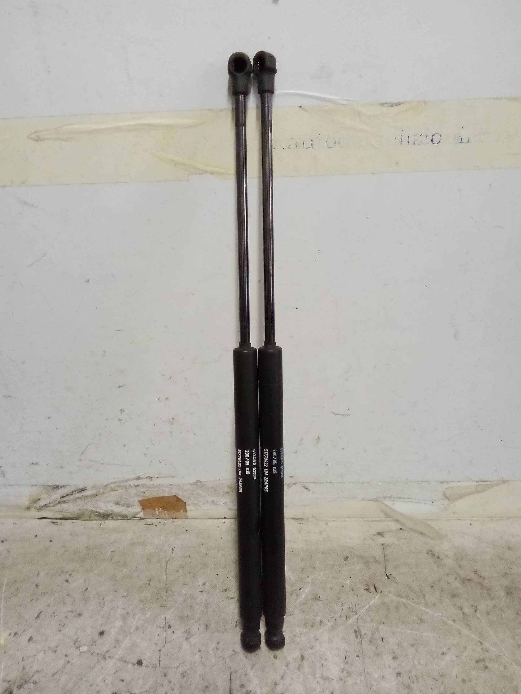 Asta ammortizzante portello post. sx.