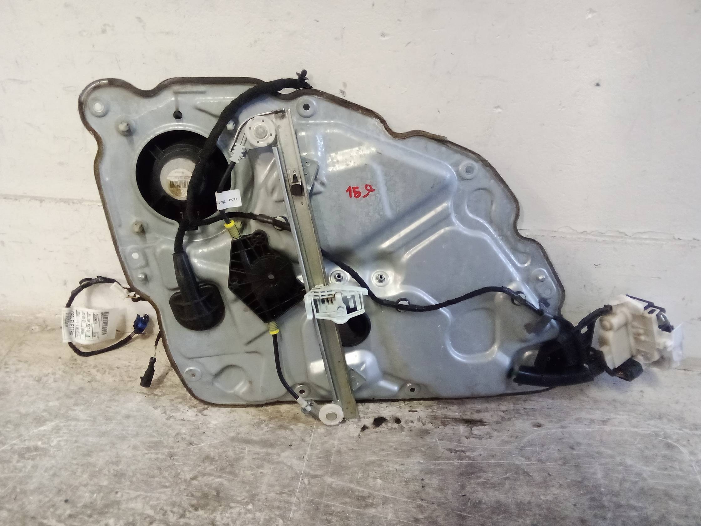 Alzacristallo elettr. porta post. sx.