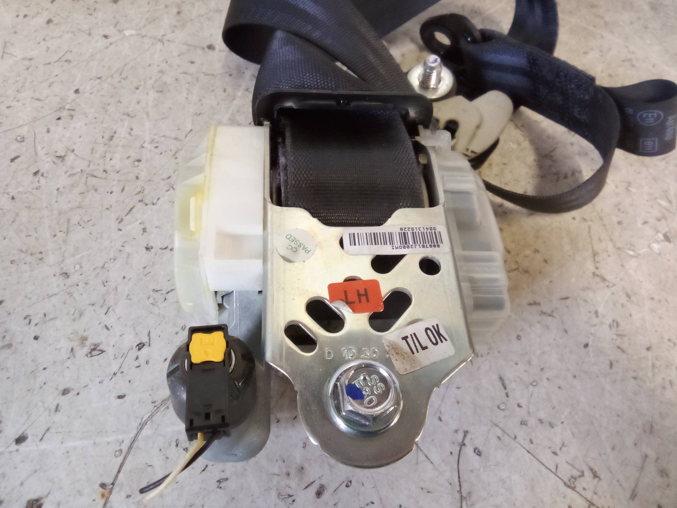 Cintura di sicurezza ant. sx.