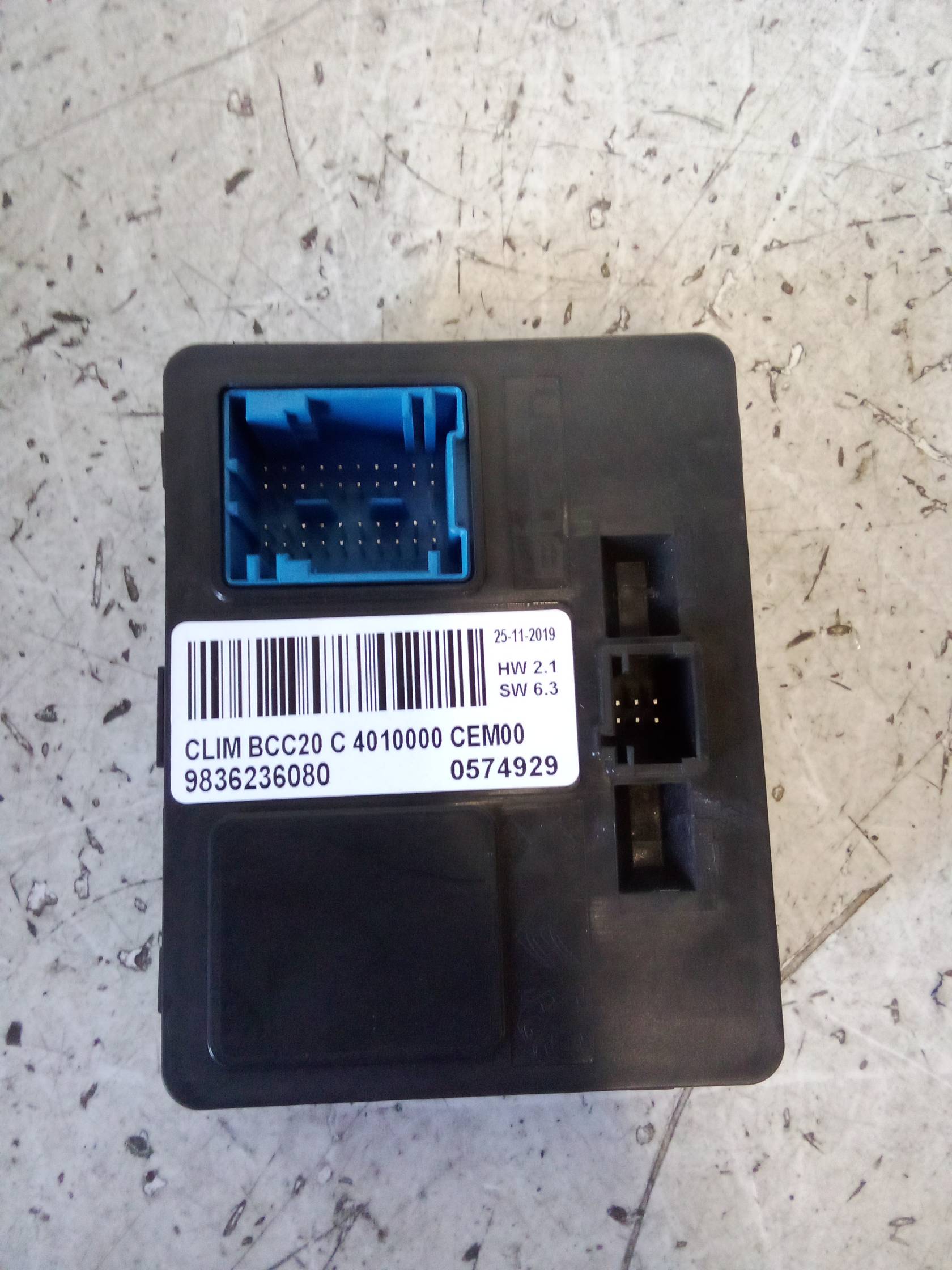 Centralina climatizzazione