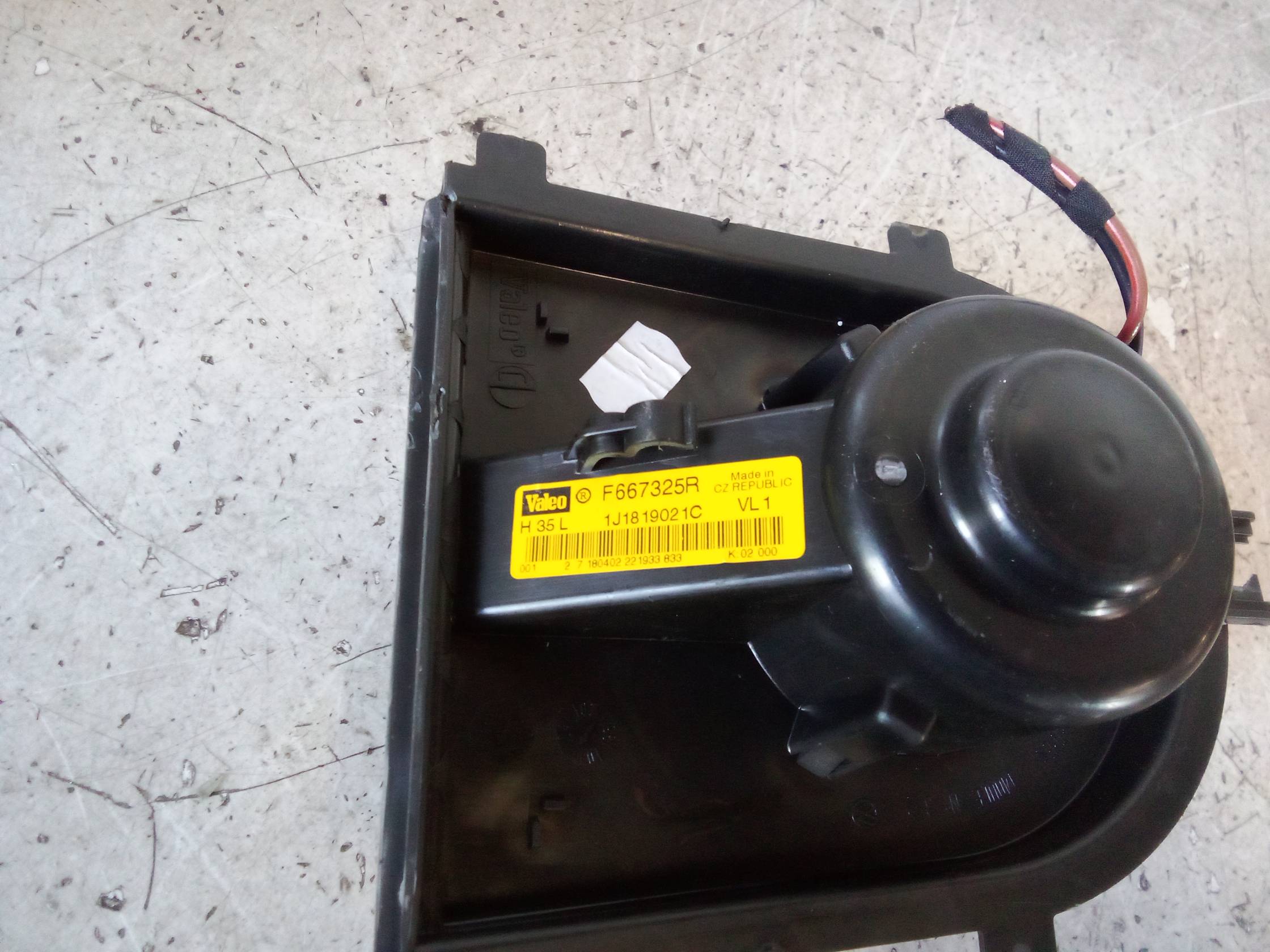 Motorino ventilazione abitacolo