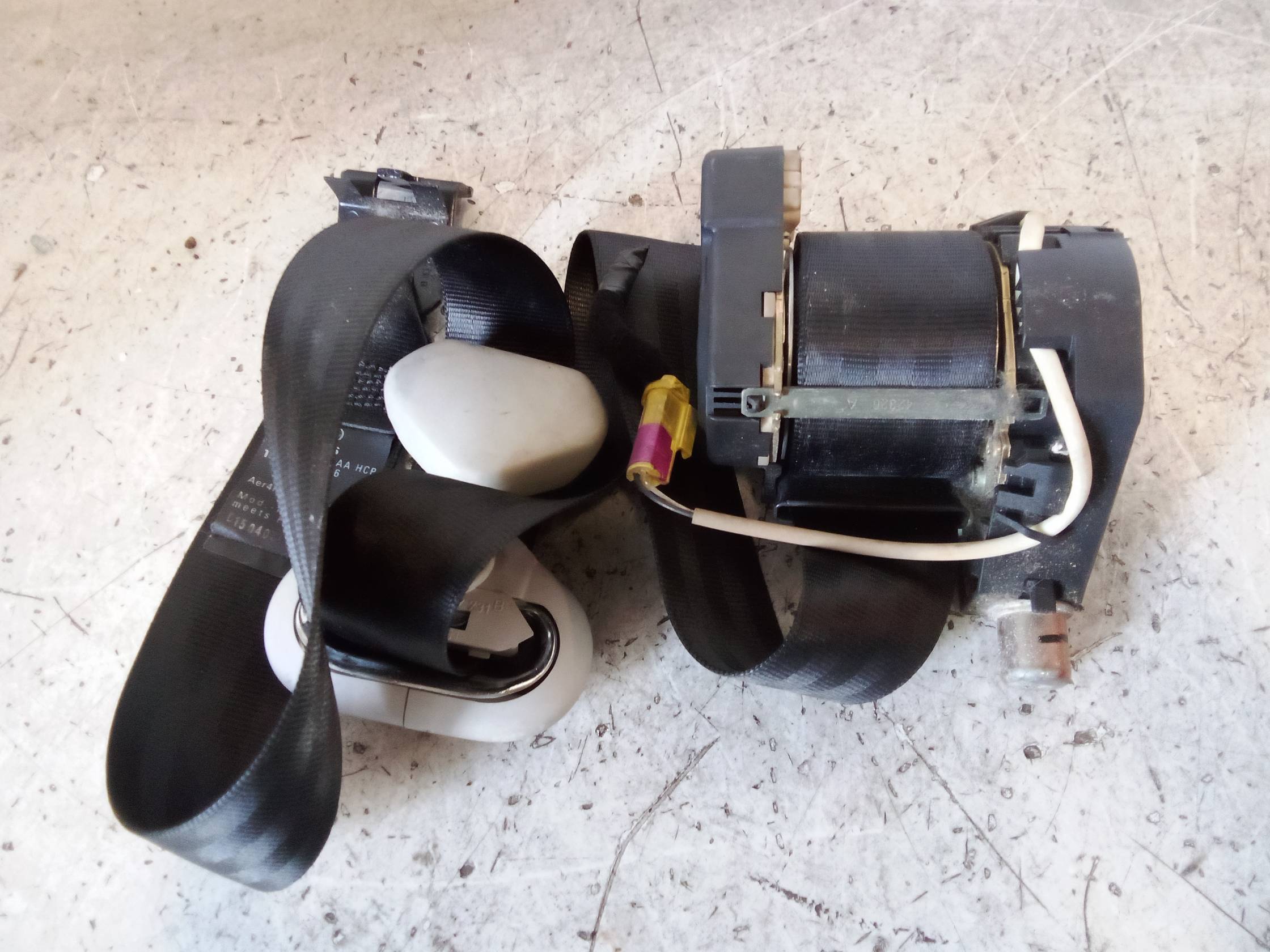 Cintura di sicurezza ant. sx.