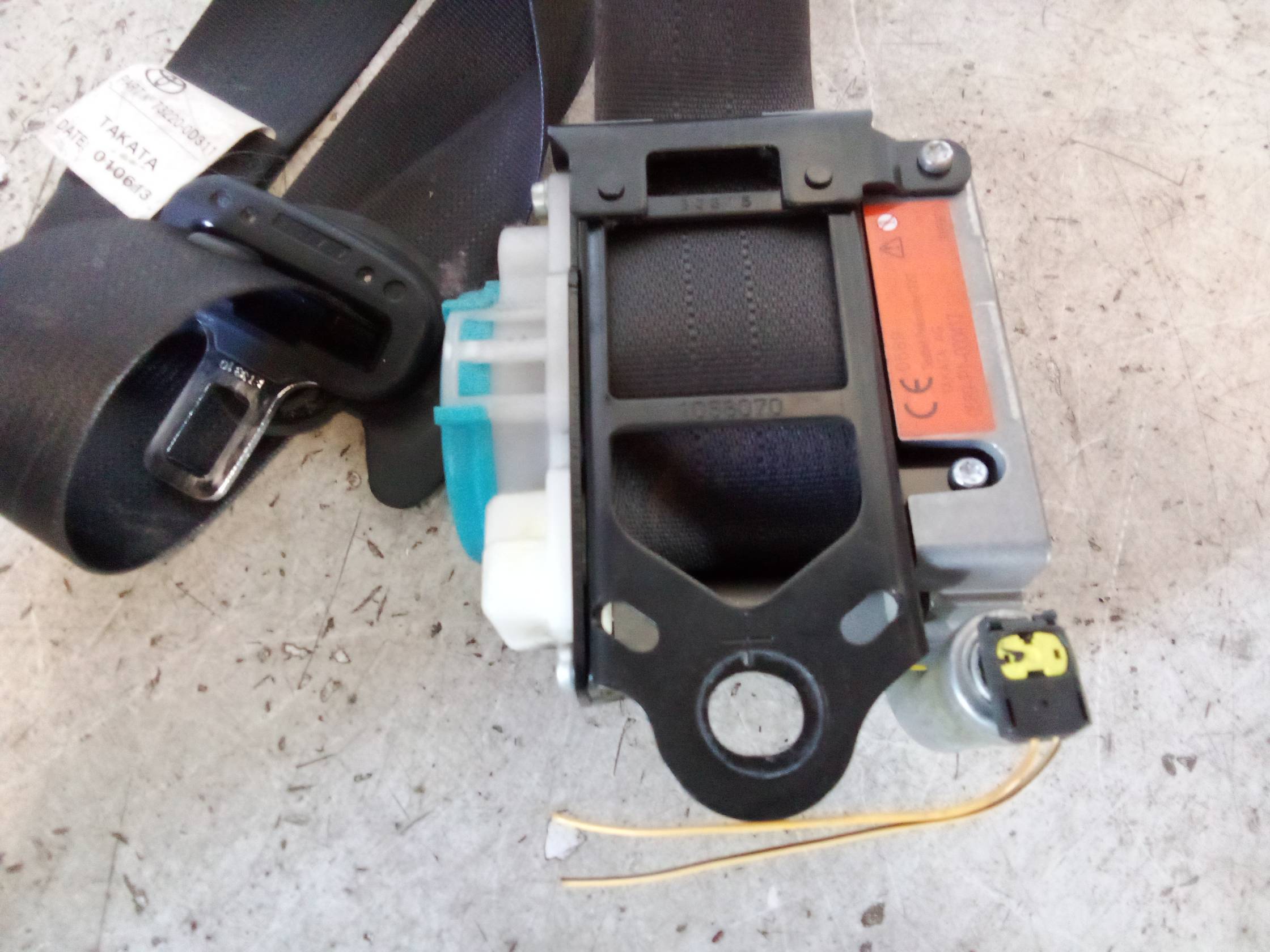 Cintura di sicurezza ant. sx.