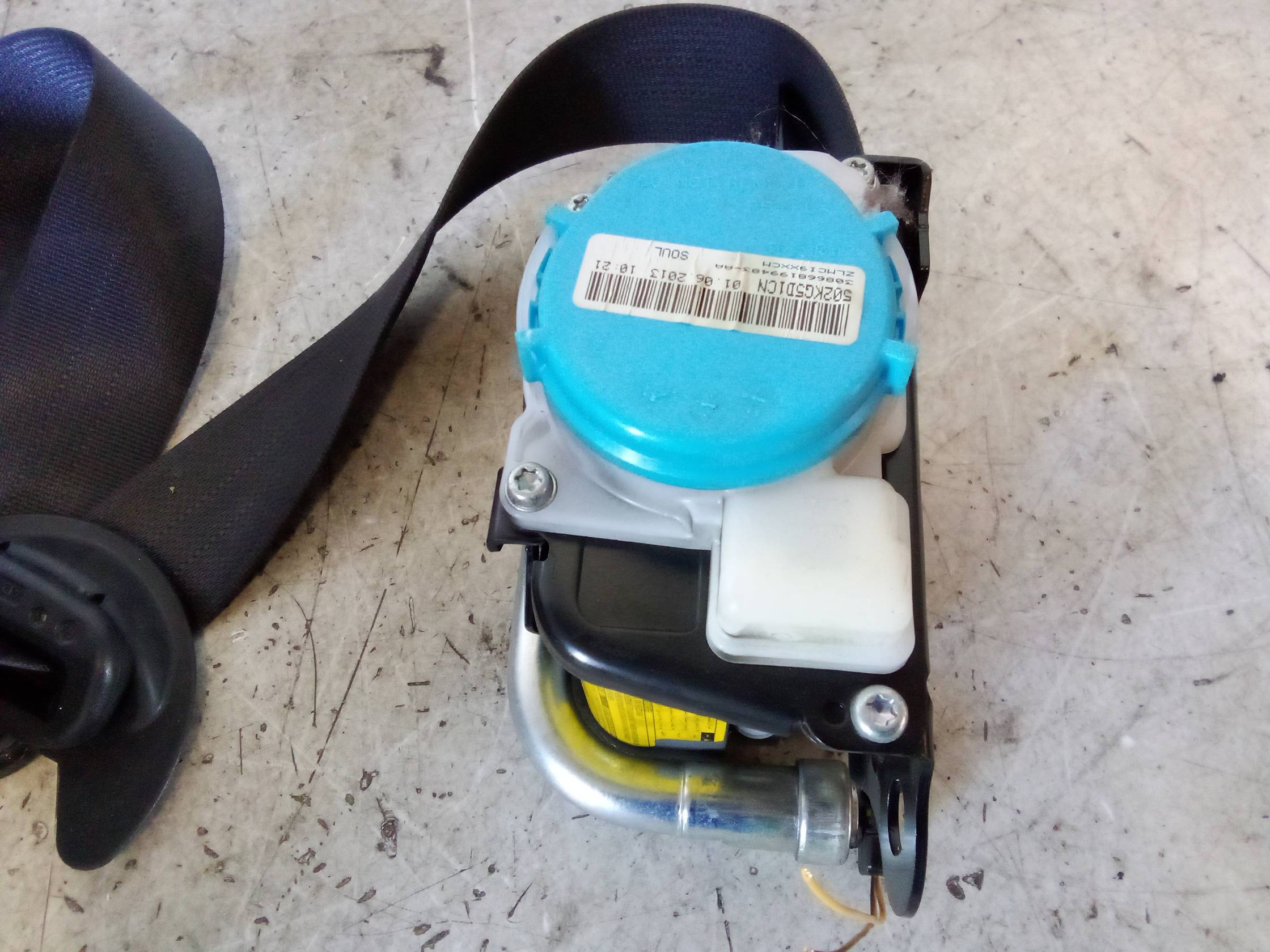 Cintura di sicurezza ant. sx.