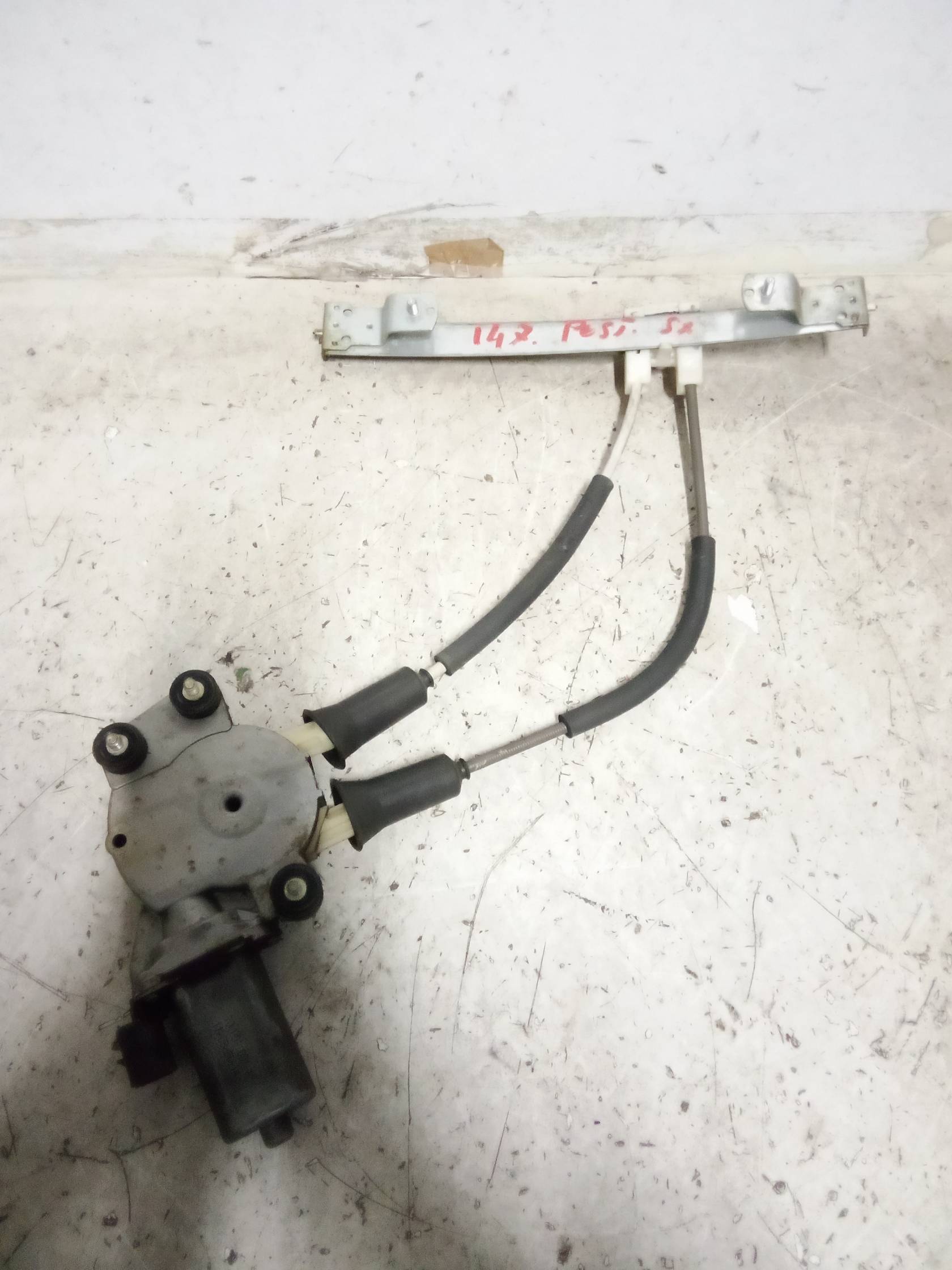 Alzacristallo elettr. porta post. sx.