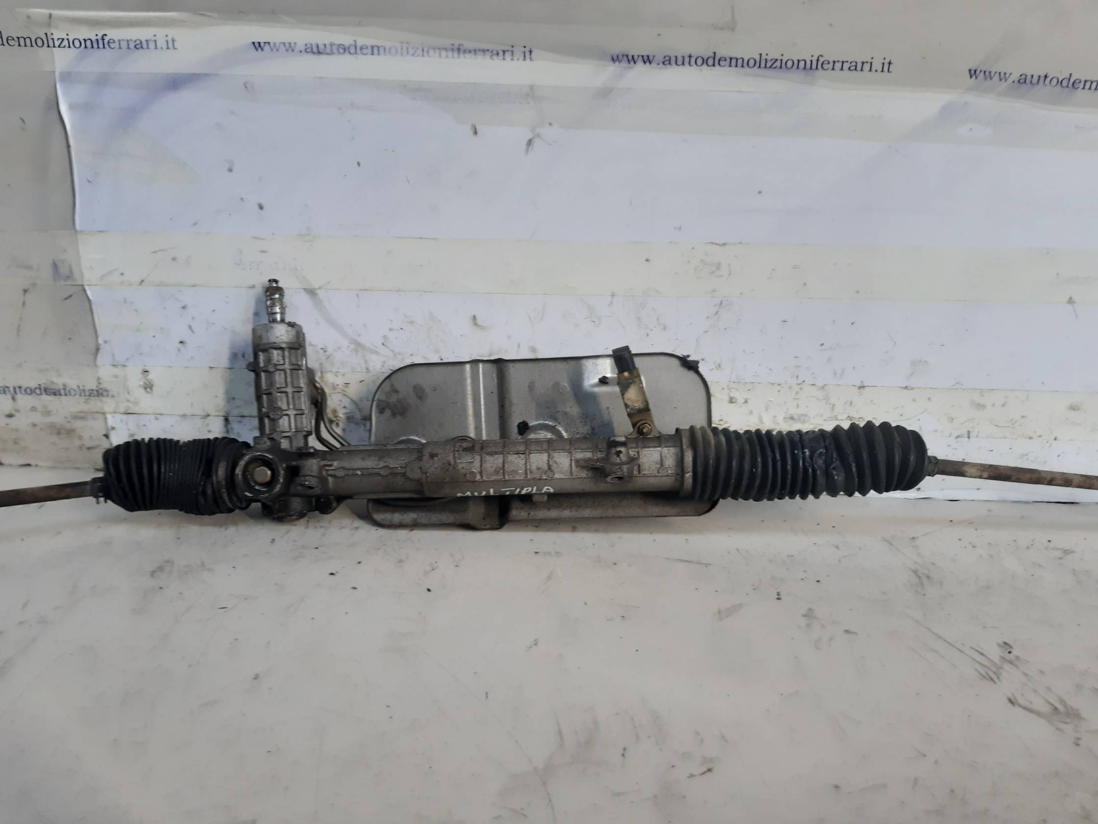 Scatola sterzo servoassistita