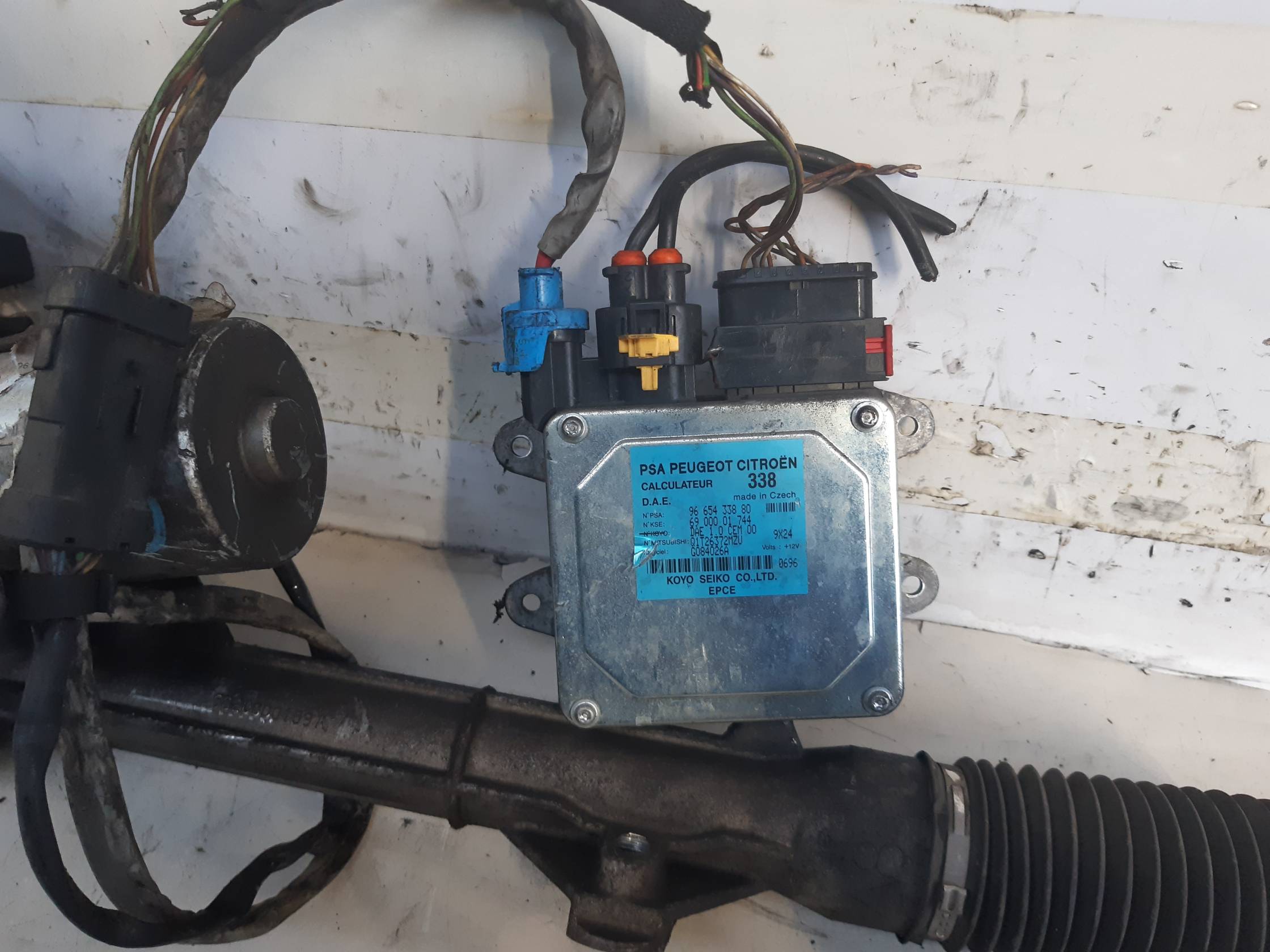 Scatola sterzo servoassistita