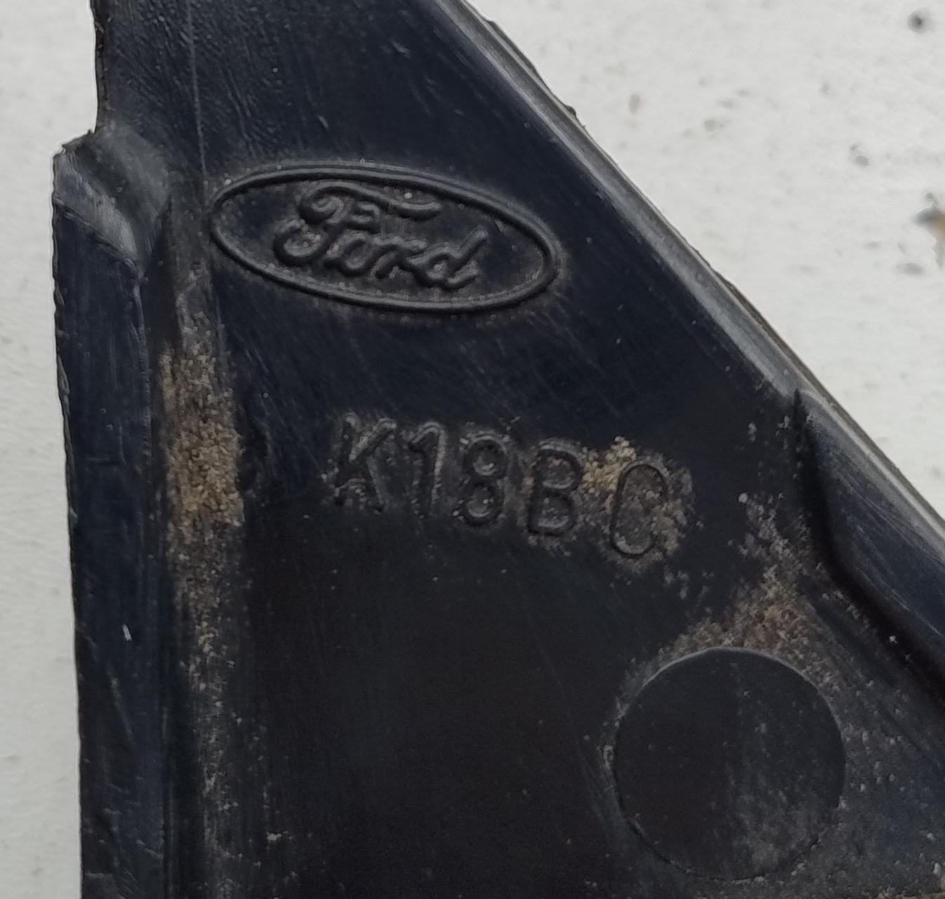 Specchietto retrovisore sx.