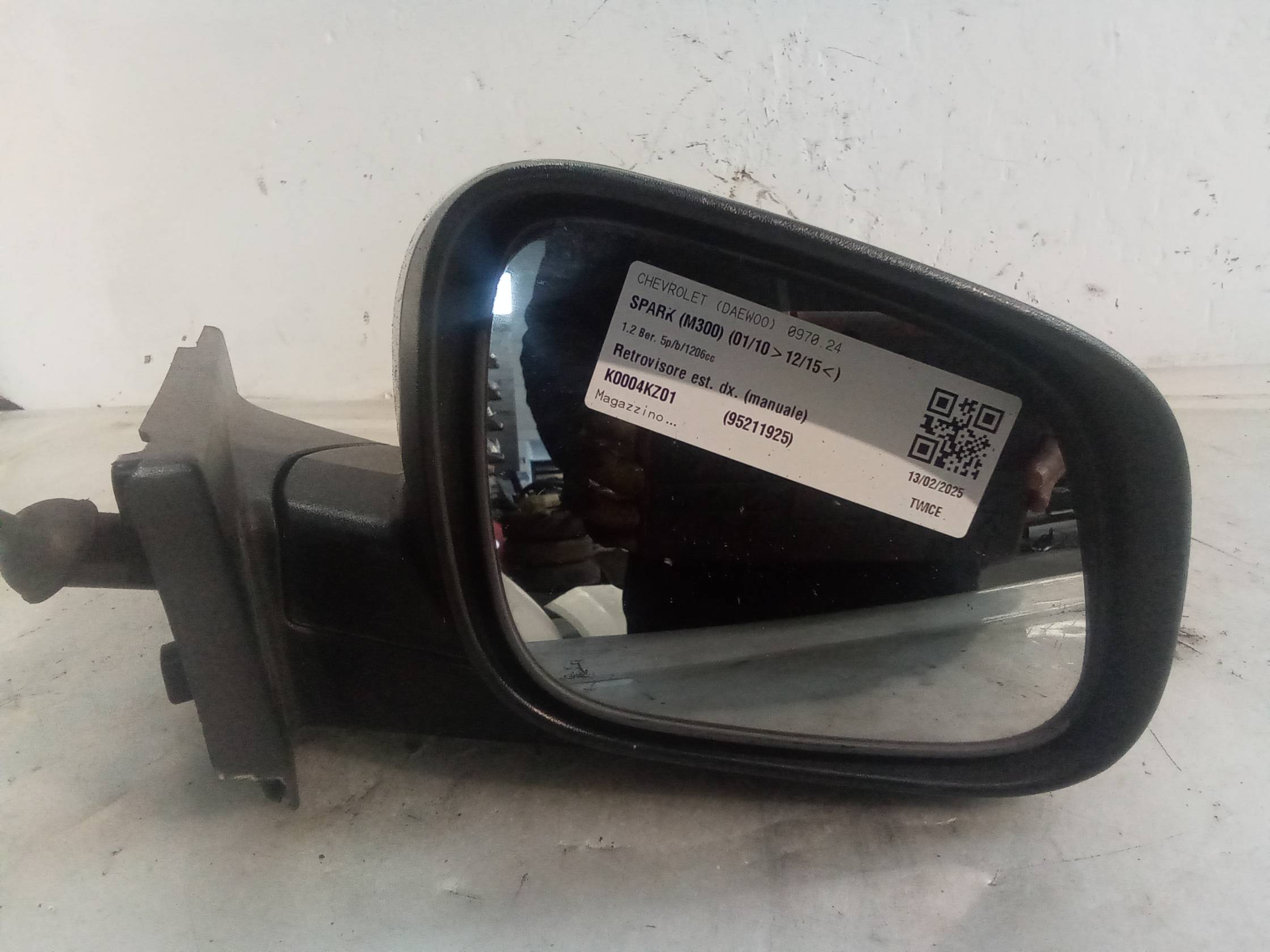 Retrovisore est. dx. (manuale)