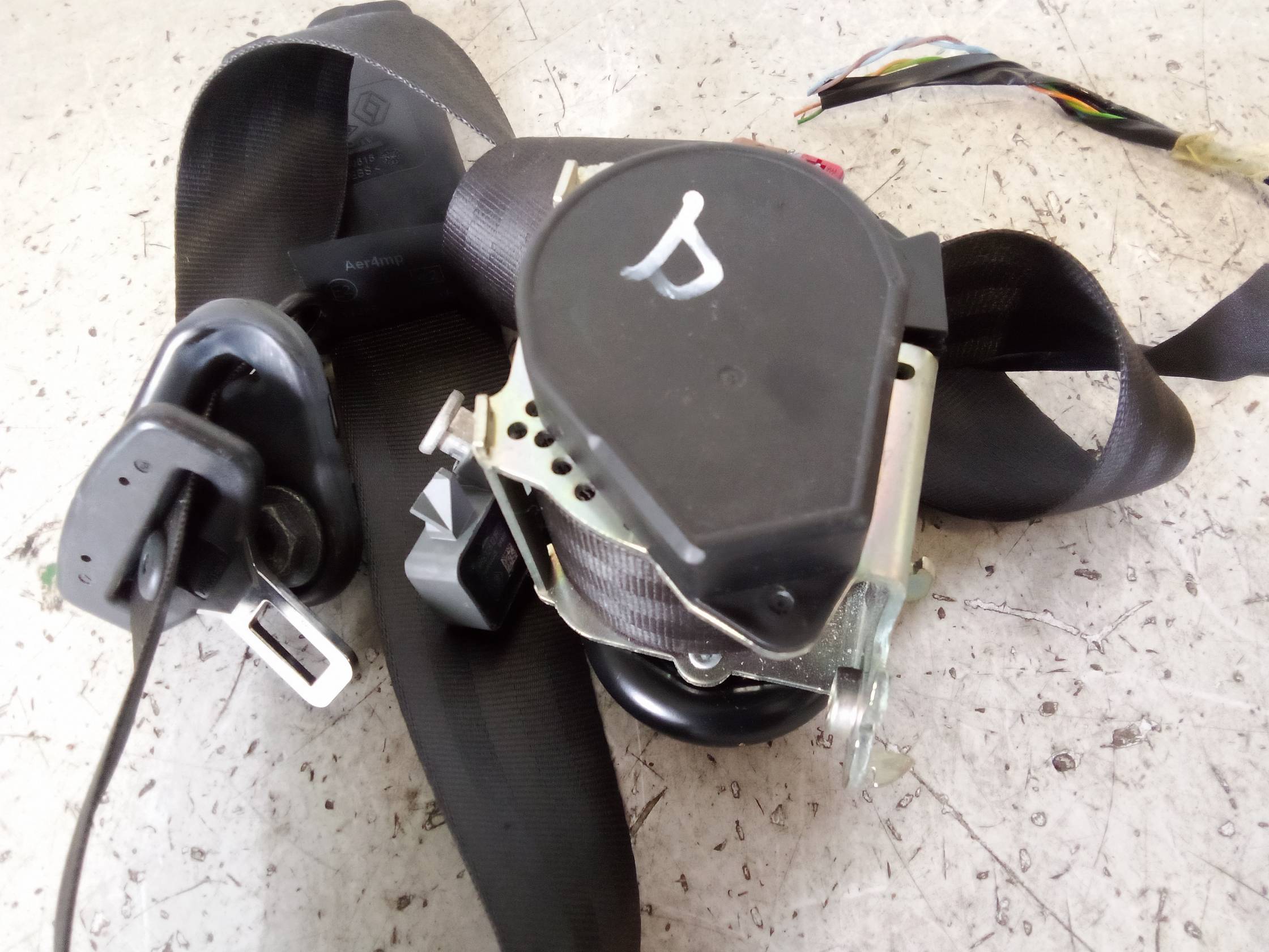 Cintura di sicurezza ant. dx.