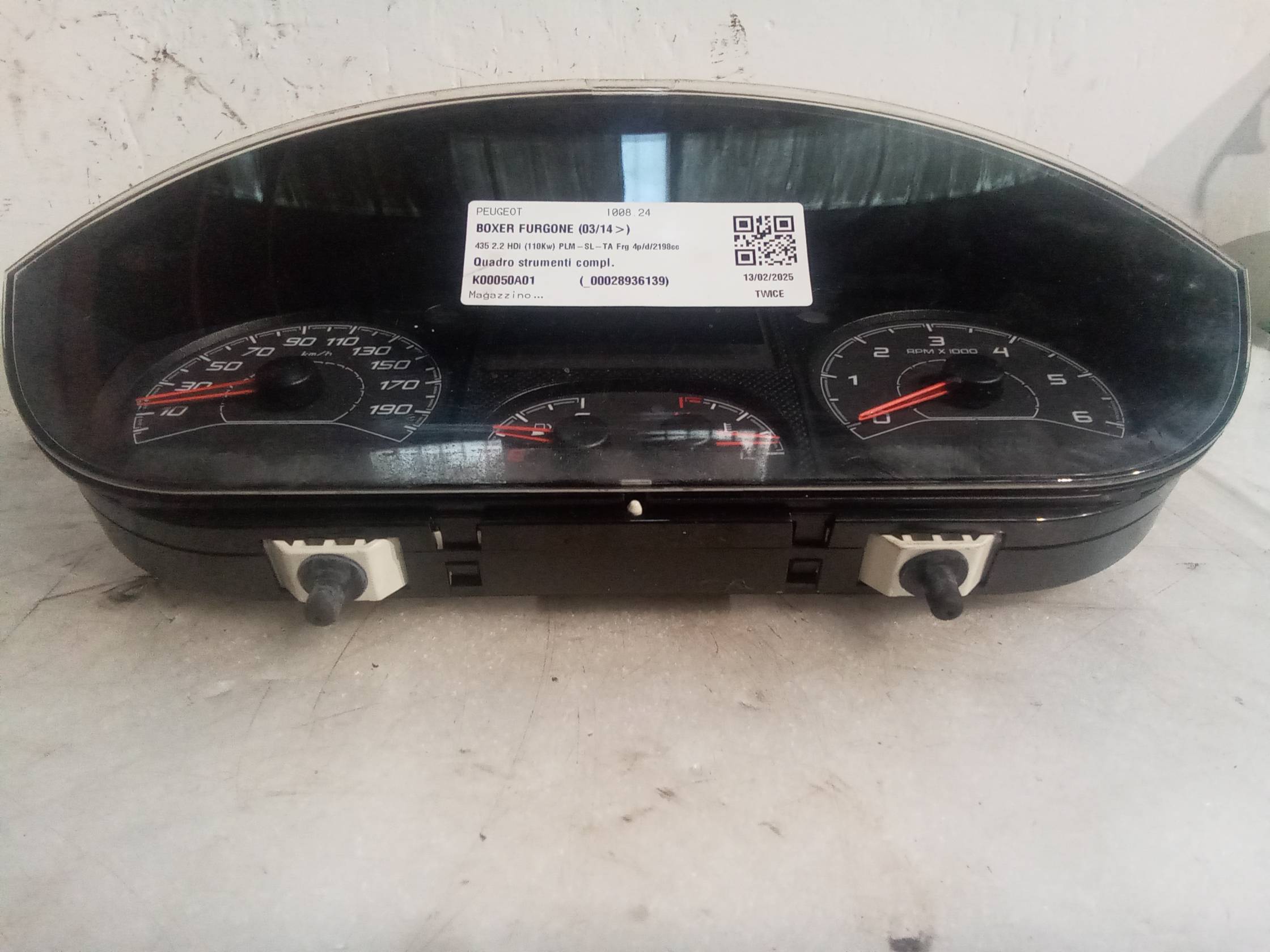 Quadro strumenti compl.