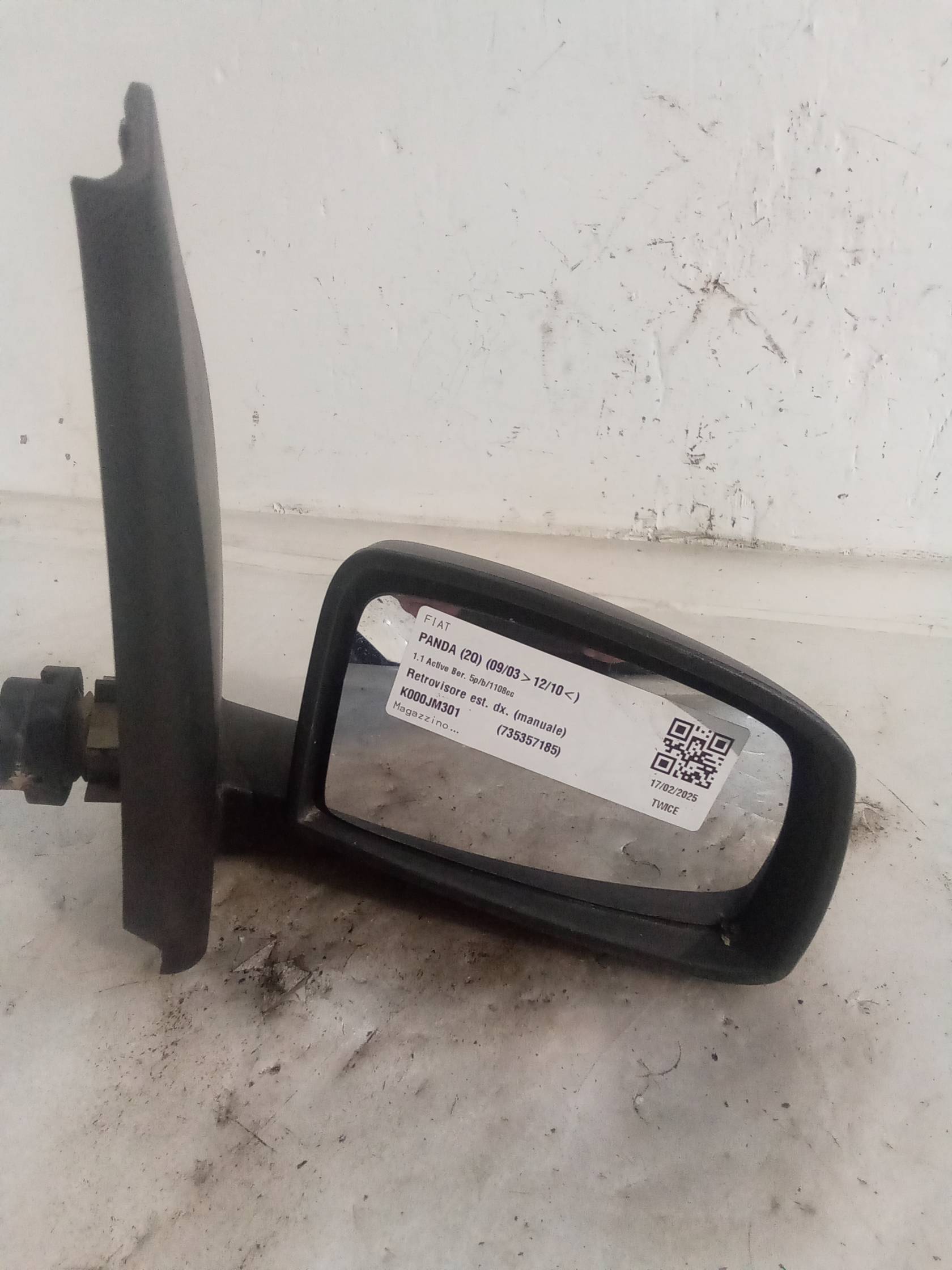 Retrovisore est. dx. (manuale)